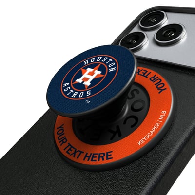 Houston Astros Keyscaper Personalized PopSockets Magnetic Phone Grip & Stand