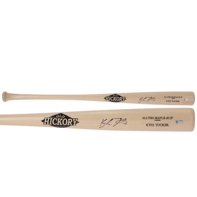 Kyle Tucker Houston Astros Fanatics Authentic Autographed Old Hickory Game Model Bat
