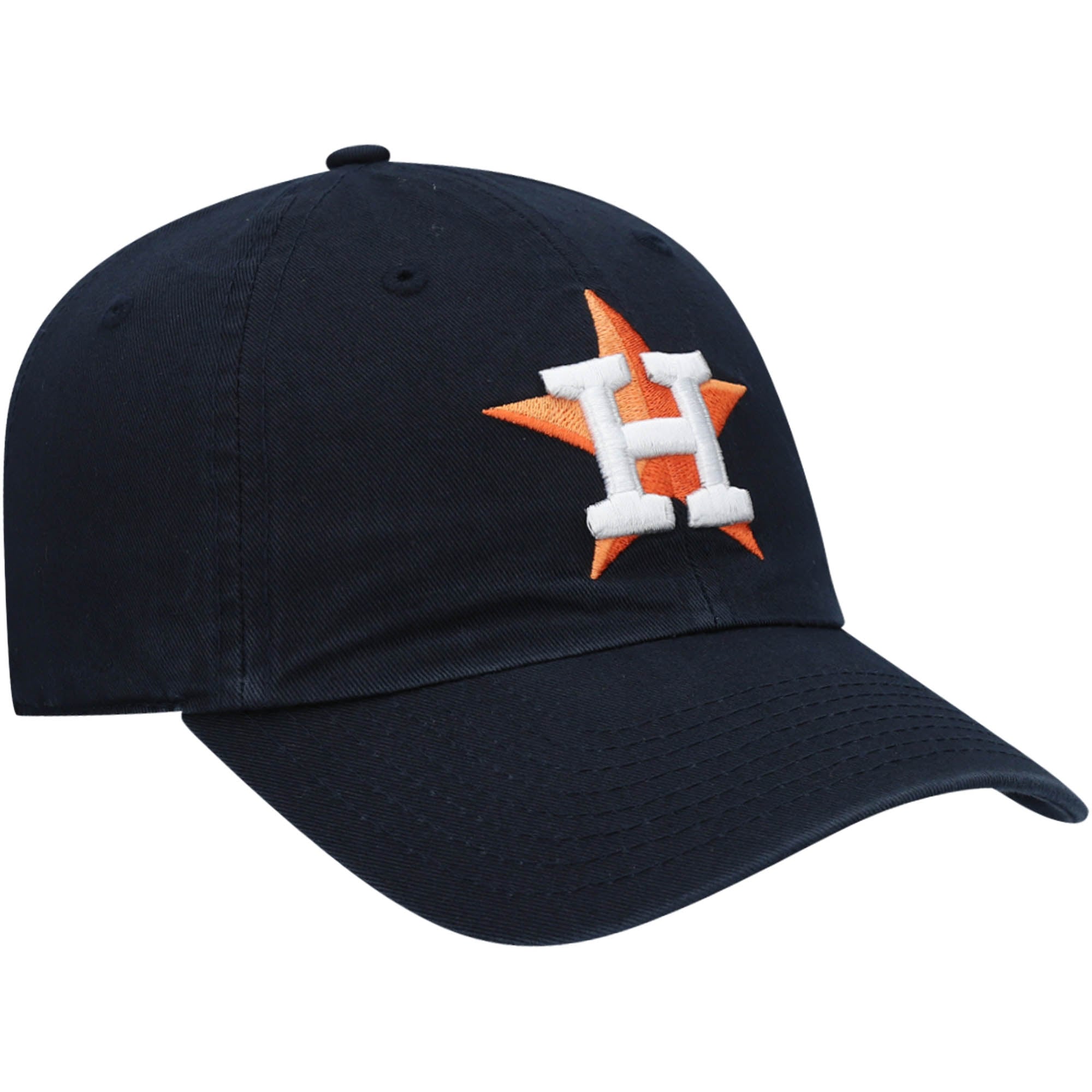 Men's '47 Orange Houston Astros Clean Up Adjustable Hat
