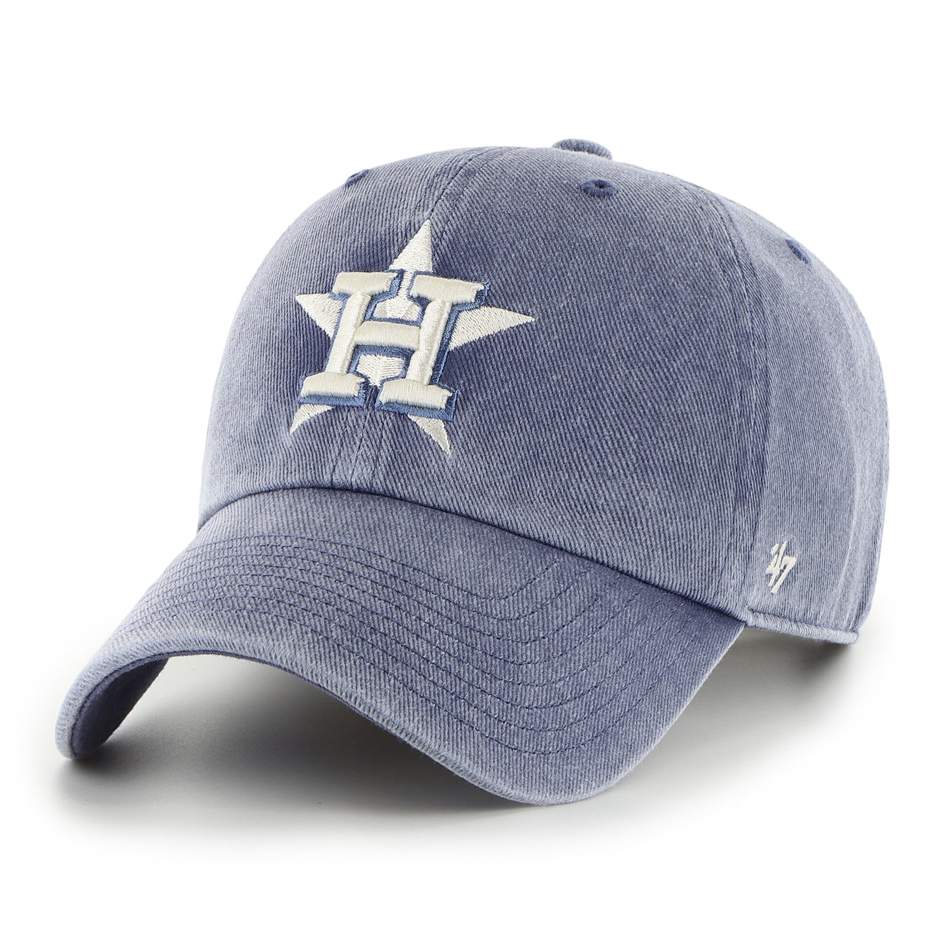 Men's '47 Navy Houston Astros Pigment Clean Up Adjustable Hat