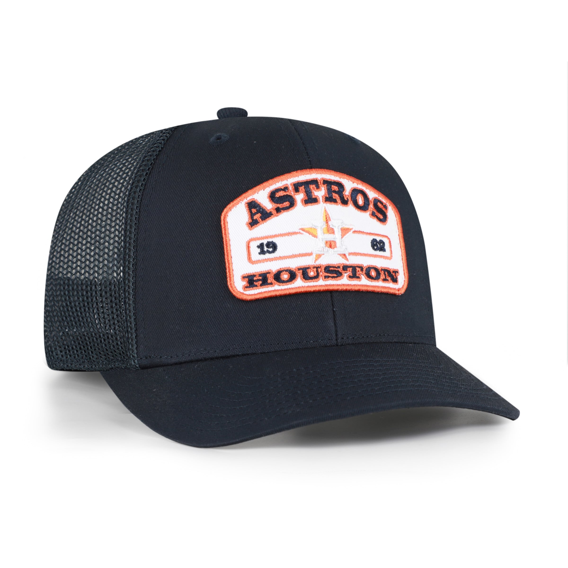 Men's '47 Navy Houston Astros Roadway Trucker Snapback Hat