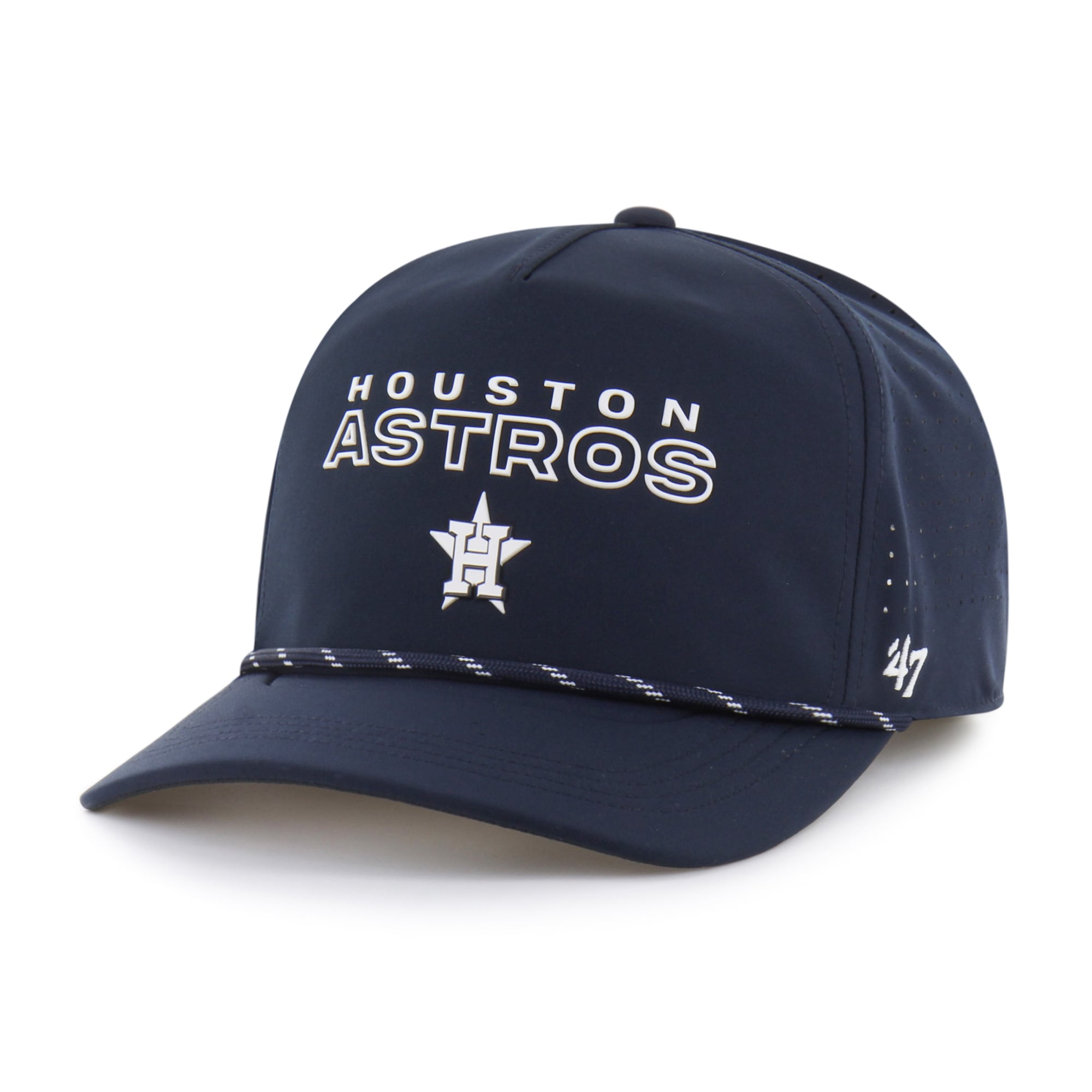 Casquette ajustable Houston Astros Vault Hitch bleu marine pour homme, modèle 47