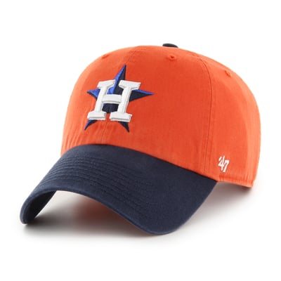 Houston Astros '47 Clean Up Adjustable Hat - Orange