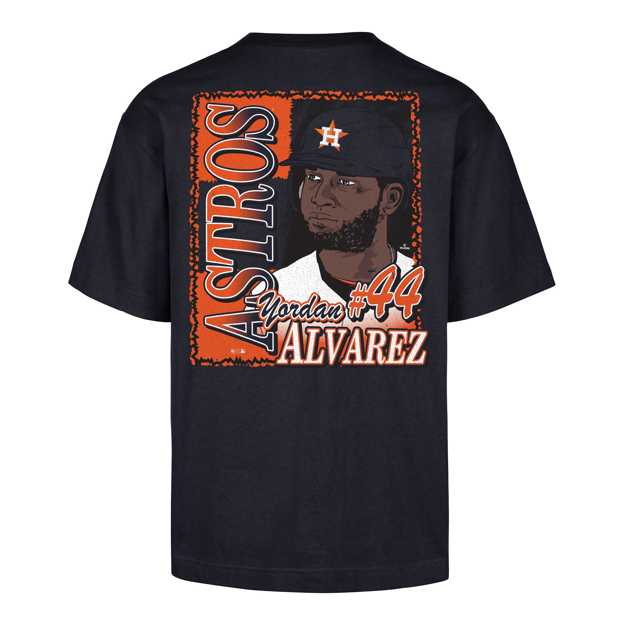T-shirt homme '47 Yordan Alvarez Navy Houston Astros Profile Foundation