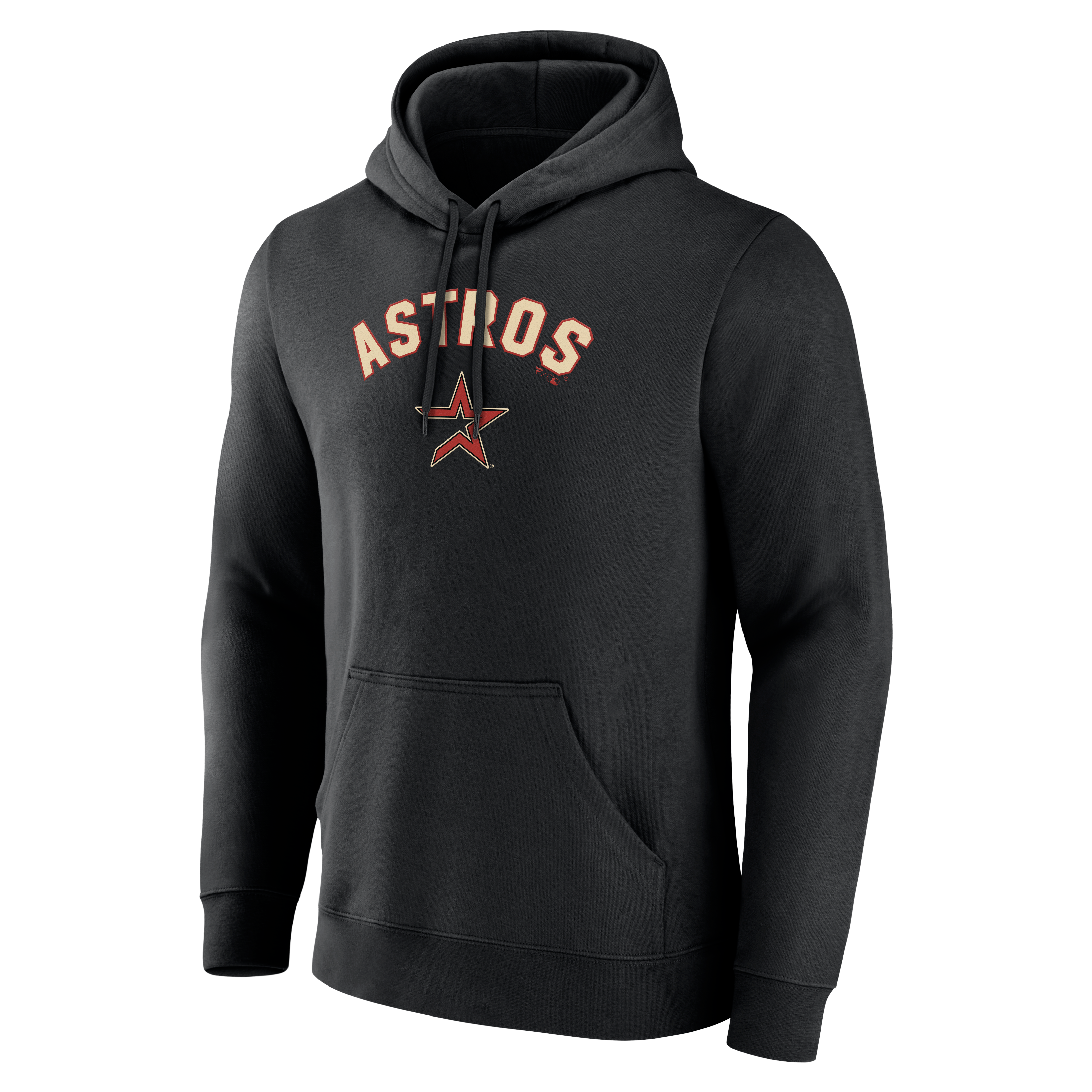 Men's Black Houston Astros Cooperstown Collection Winning Streak Personalized Name & Number Hoodie