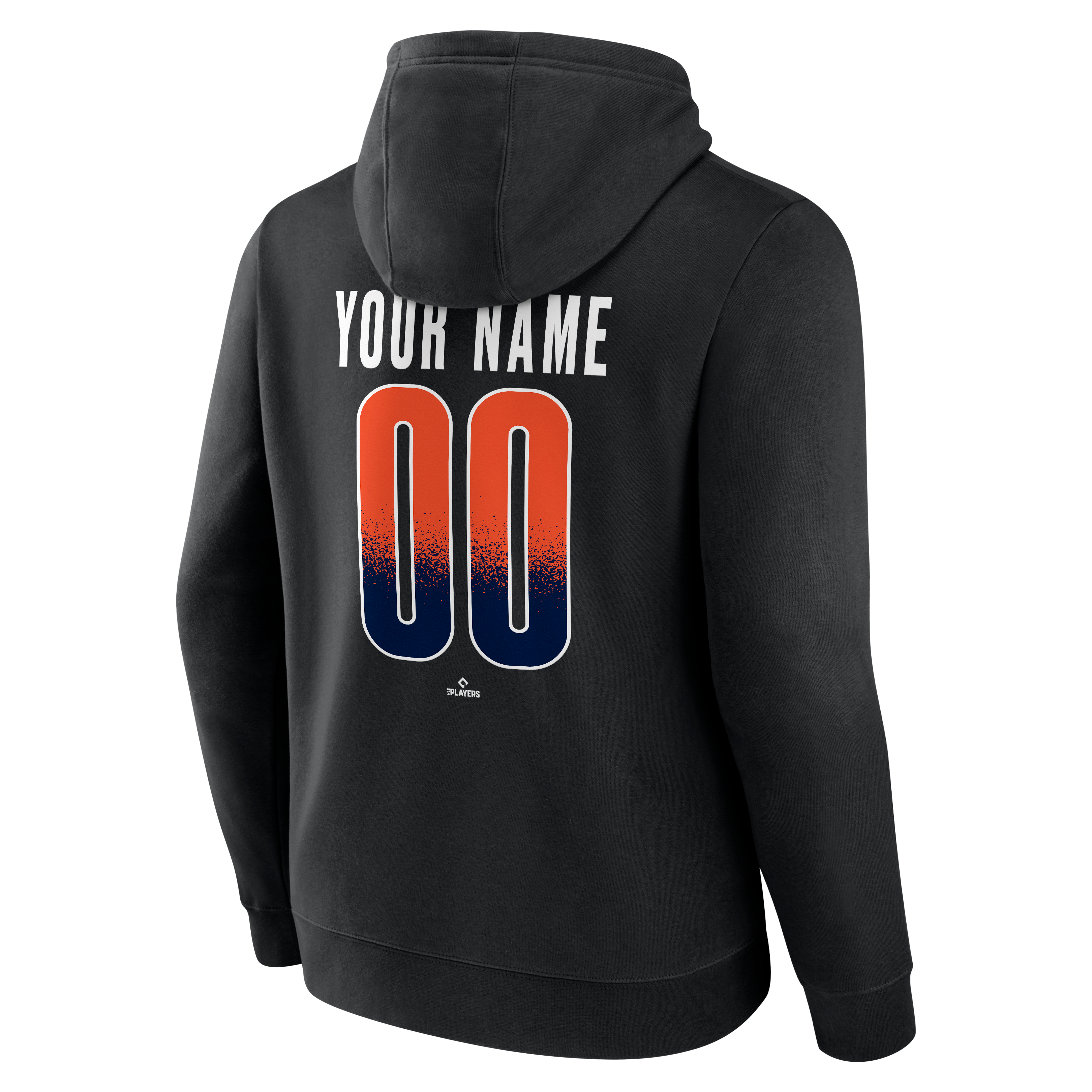 Men's Black Houston Astros Home Field Pop Personalized Name & Number Hoodie
