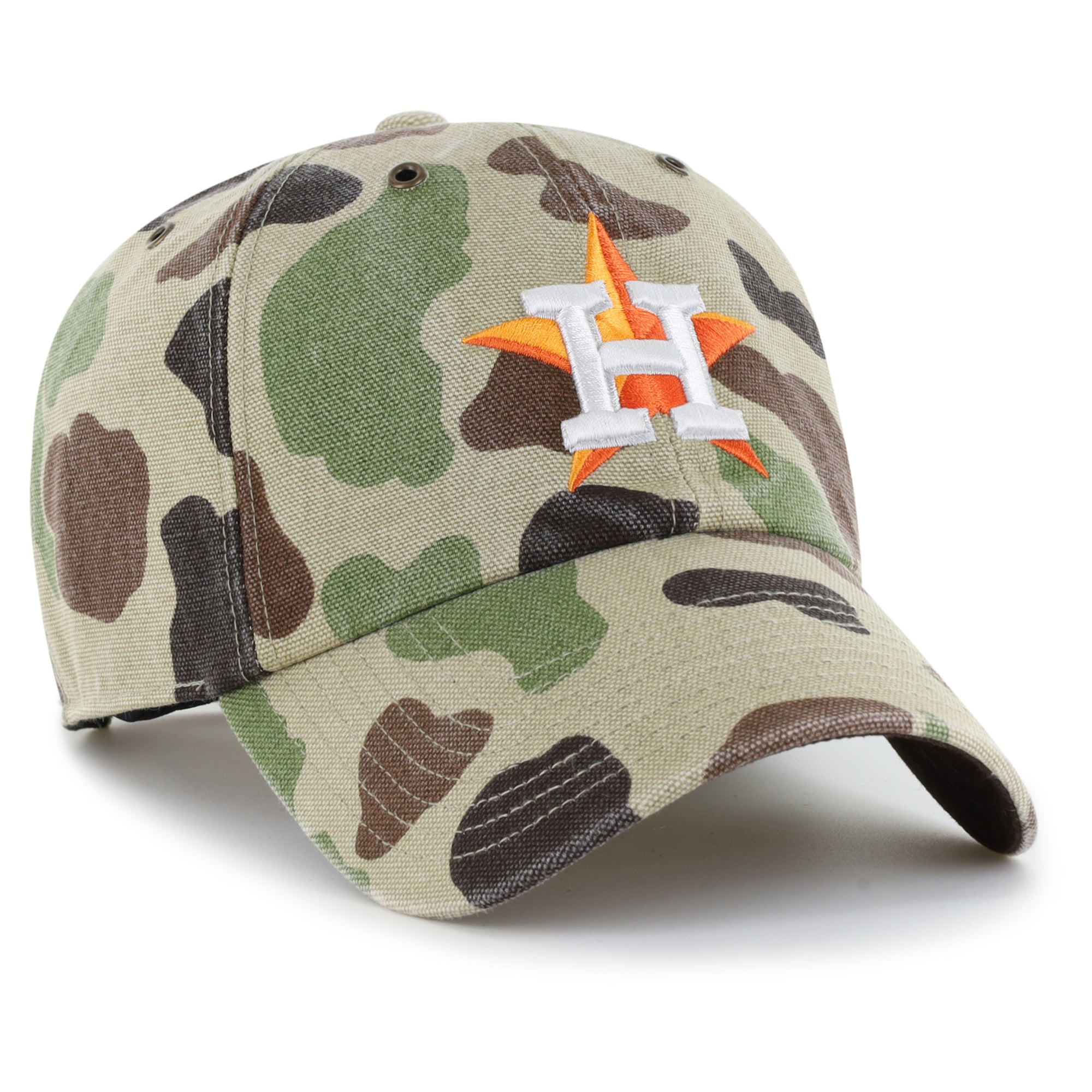 Casquette ajustable Carhartt x '47 Camo Houston Astros Duck Clean Up pour homme