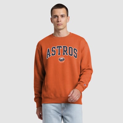  Houston Astros Champion Fleece Crew Sweatshirt - Orange