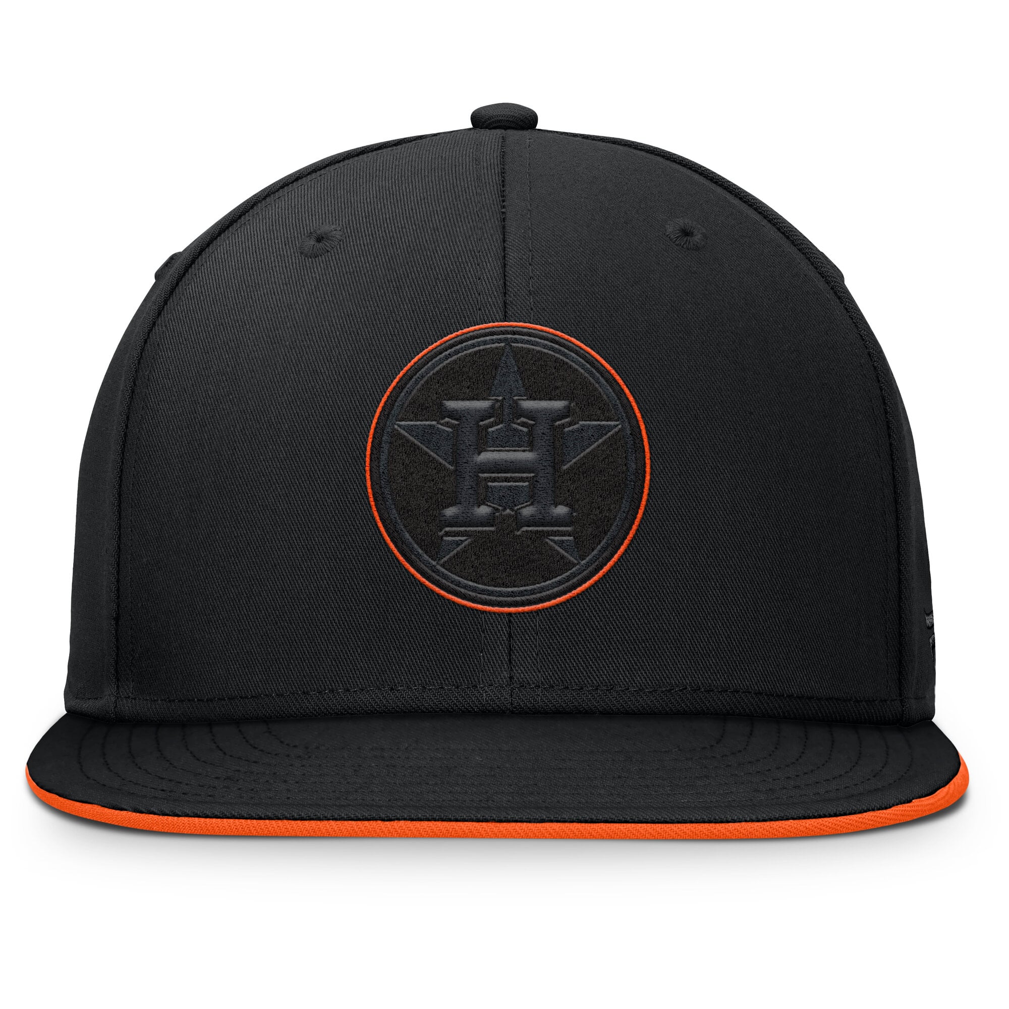 Men's Fanatics Black Houston Astros Glint Snapback Hat