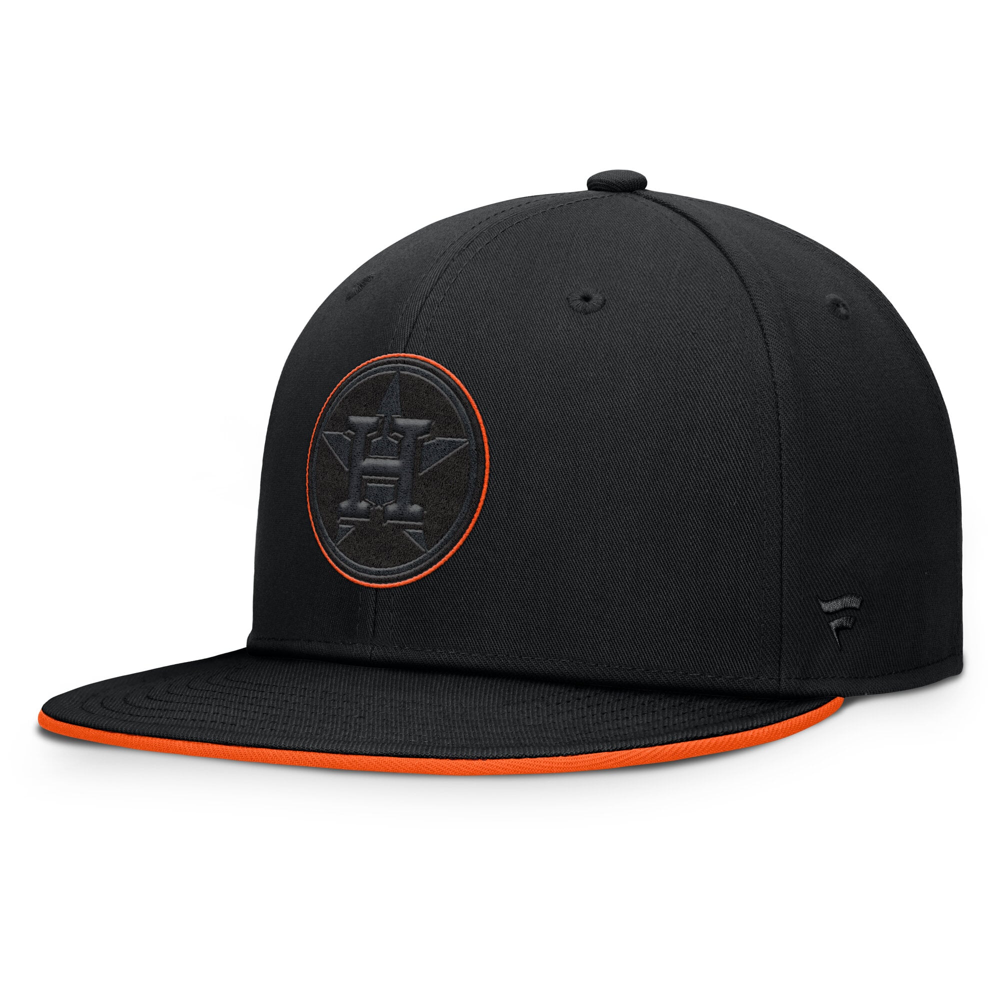 Men's Fanatics Black Houston Astros Glint Snapback Hat