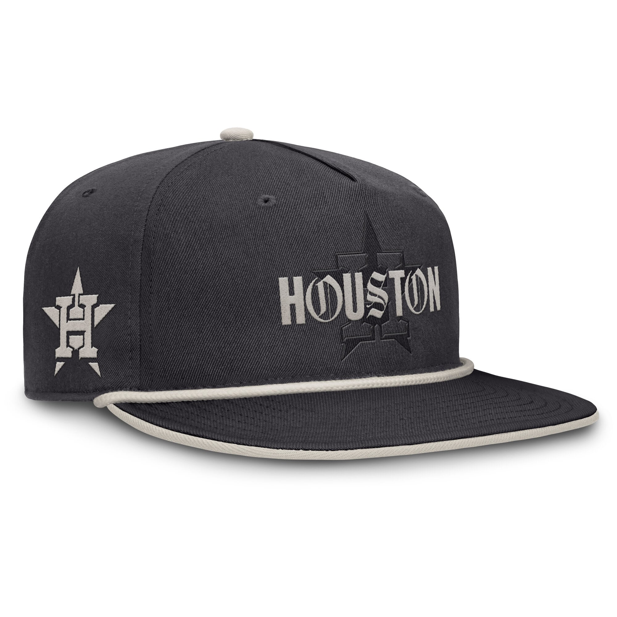 Men's Fanatics Graphite Houston Astros Gapper Snapback Hat