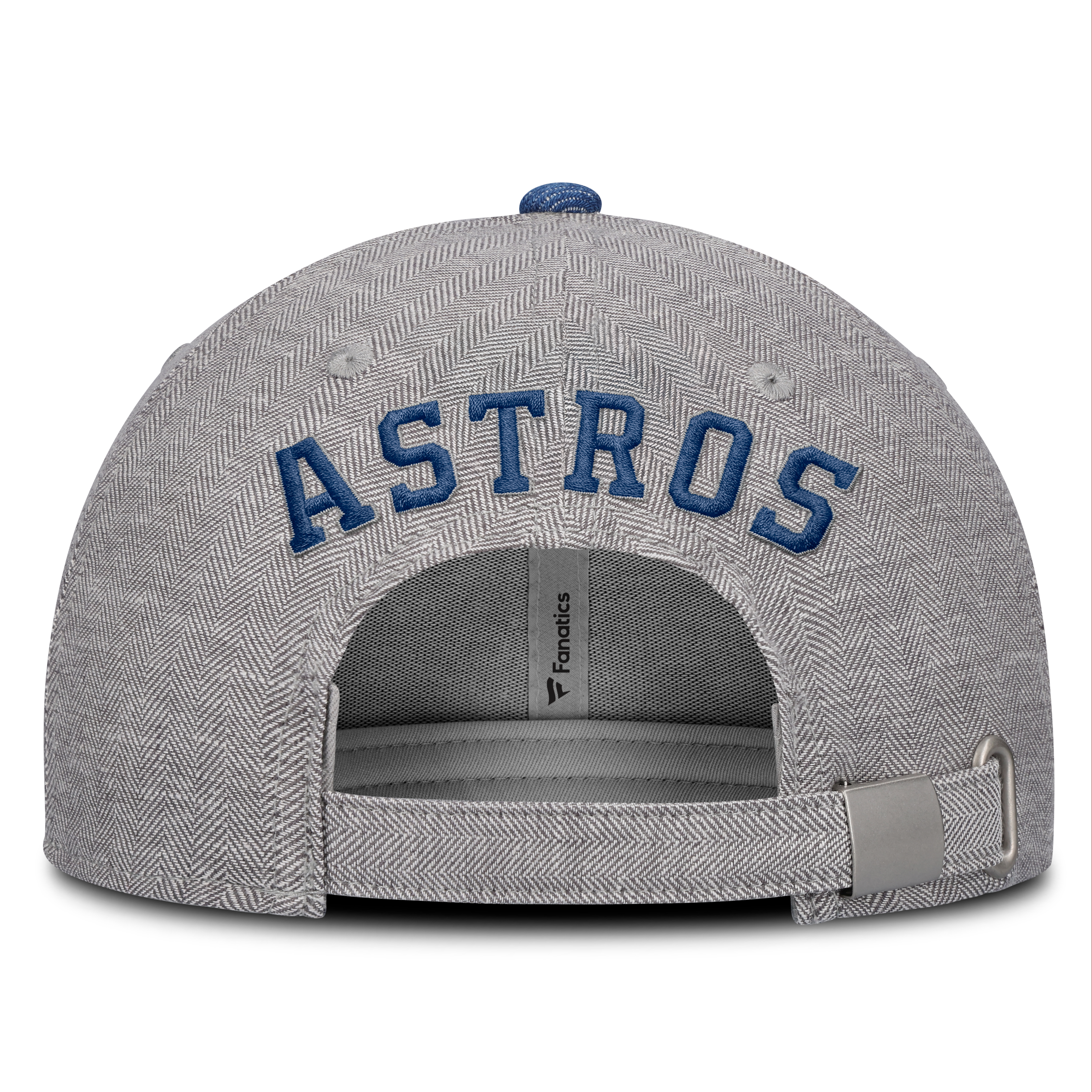 Casquette ajustable Fanatics grise/denim Houston Astros Level Up Conduct pour homme