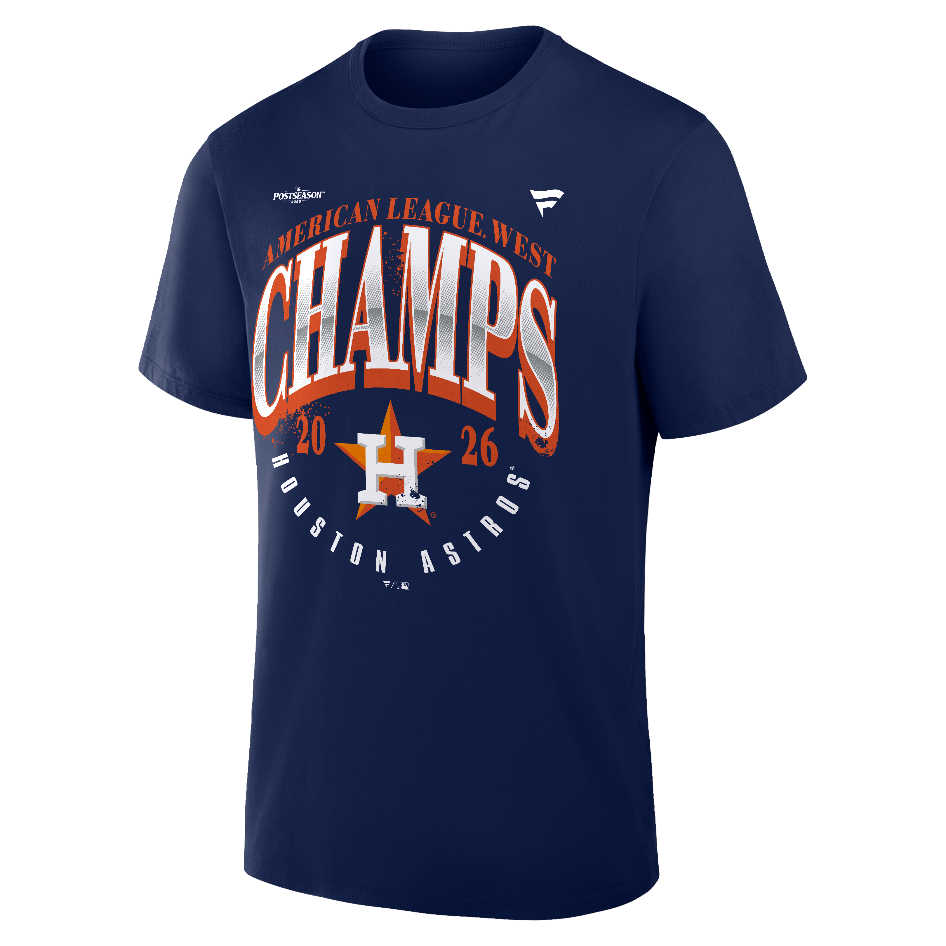 T-shirt homme grande taille Fanatics bleu marine Houston Astros Champions de la division Ouest l'AL 2026
