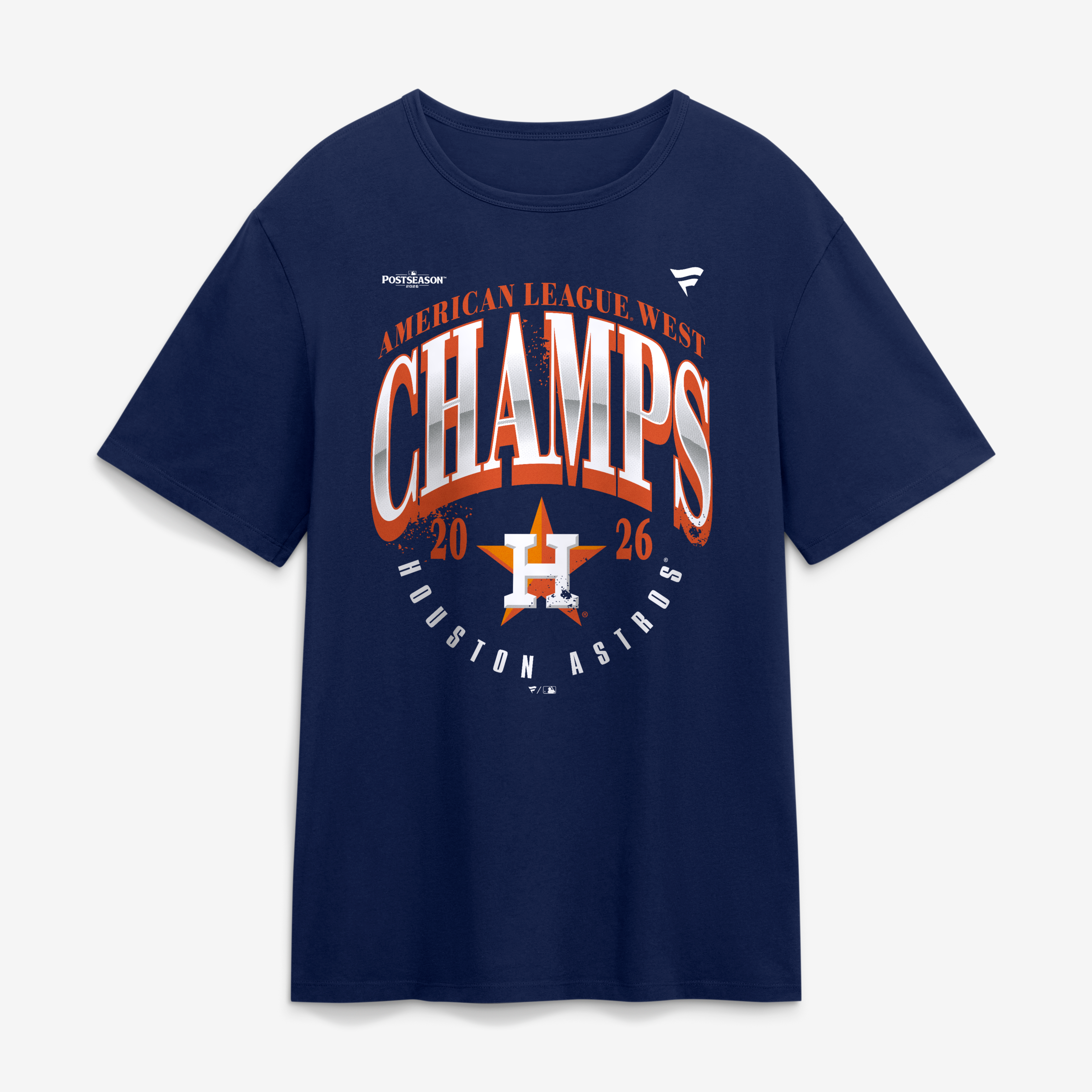 T-shirt homme grande taille Fanatics bleu marine Houston Astros Champions de la division Ouest l'AL 2026