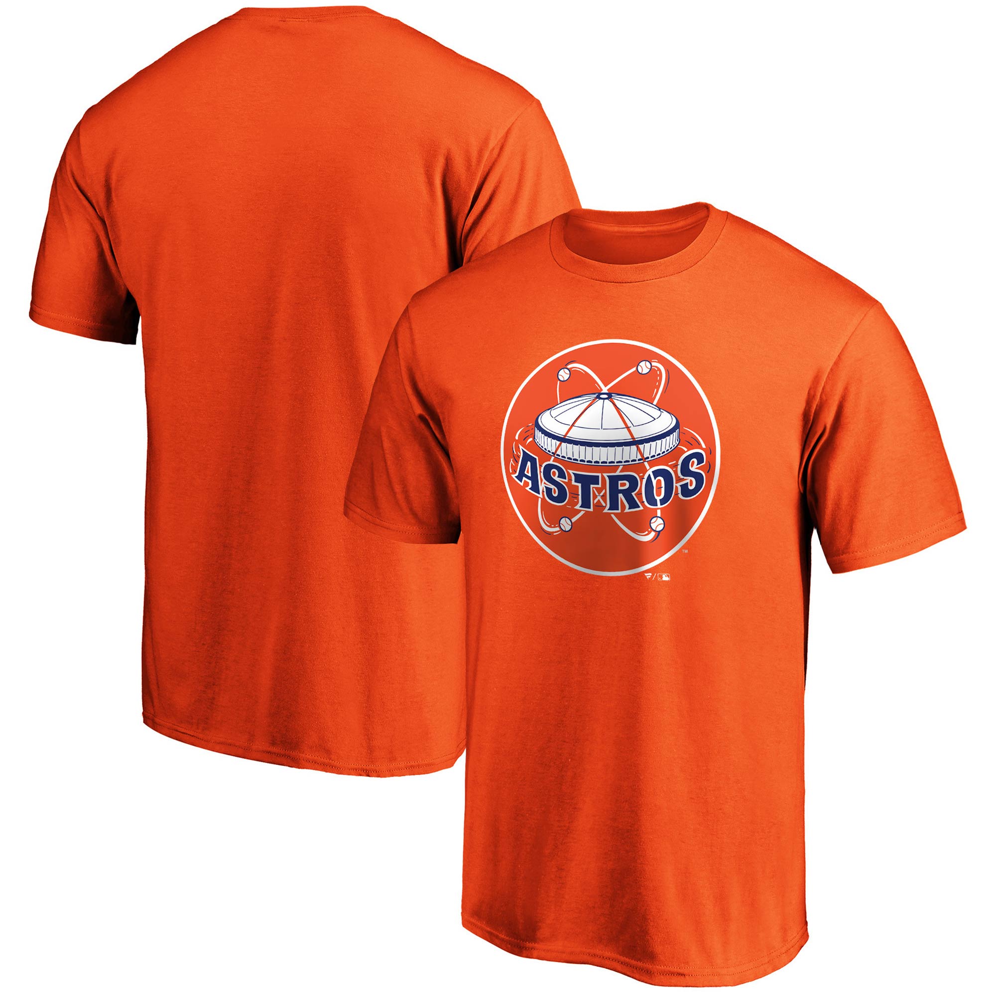 Orangefarbenes Houston Astros Forbes Team T Shirt aus der Cooperstown Kollektion fur Herren von Fanatics