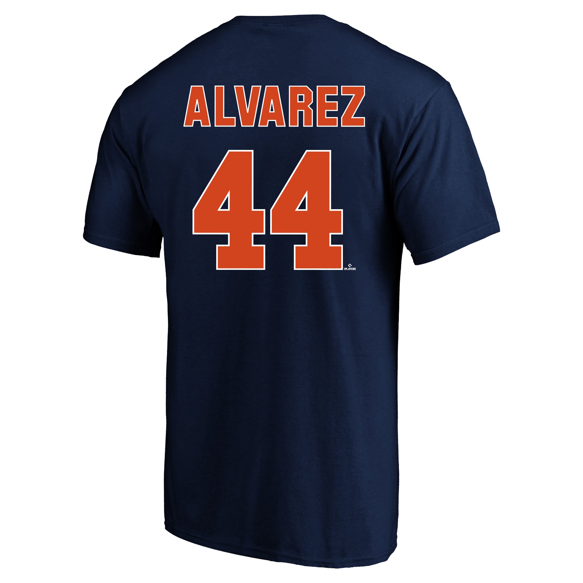 T-shirt Fanatics Yordan Alvarez bleu marine Houston Astros pour homme, grandes tailles, avec nom et numéro