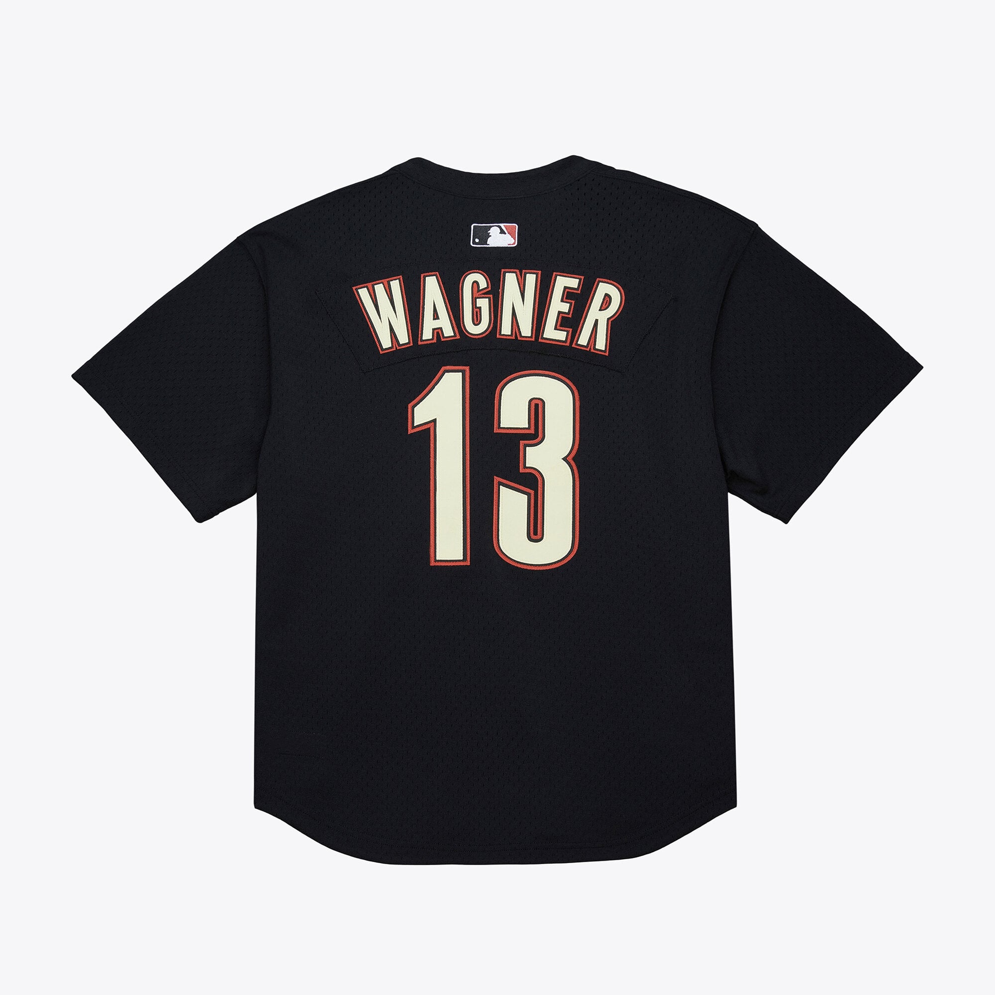 Maillot d'entraînement au bâton Mitchell & Ness Billy Wagner noir pour homme, Houston Astros