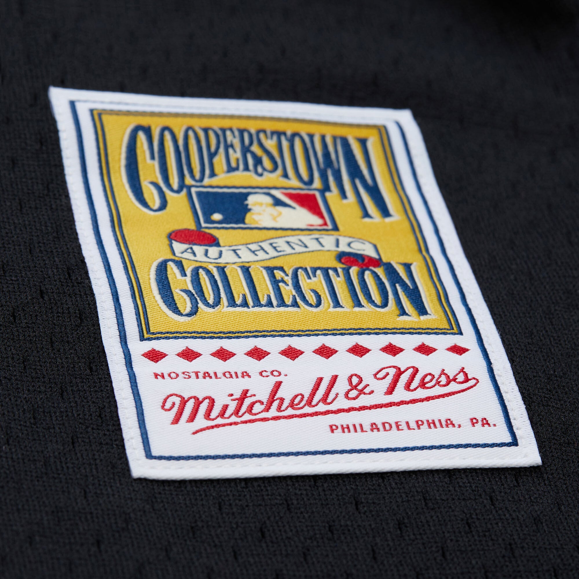 Maillot d'entraînement au bâton Mitchell & Ness Billy Wagner noir pour homme, Houston Astros