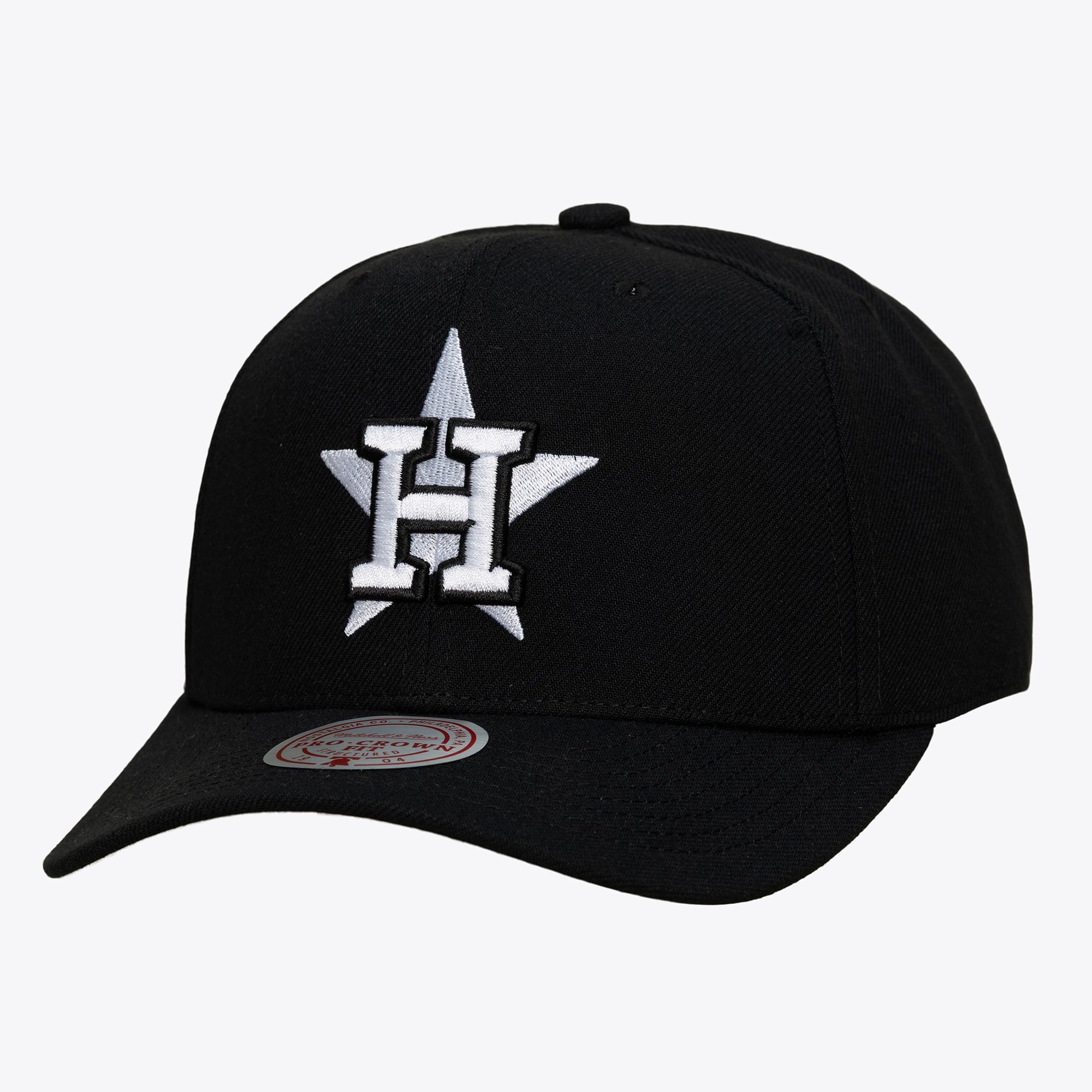 Casquette snapback Mitchell & Ness Pro Crown noire pour homme