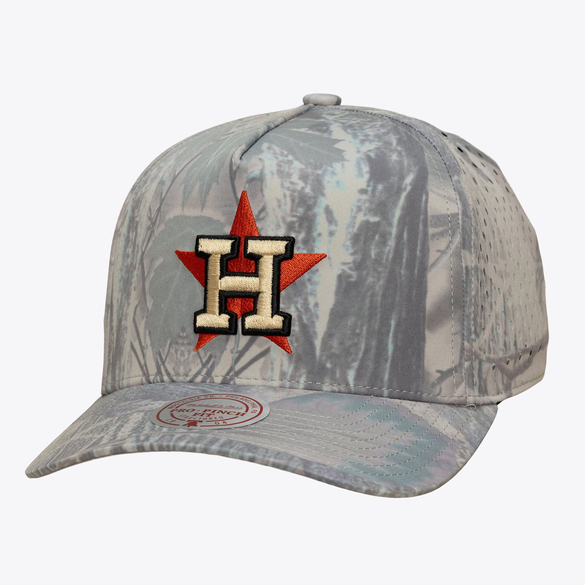Casquette ajustable Mitchell & Ness camouflage Houston Astros Perfect Pro pour homme