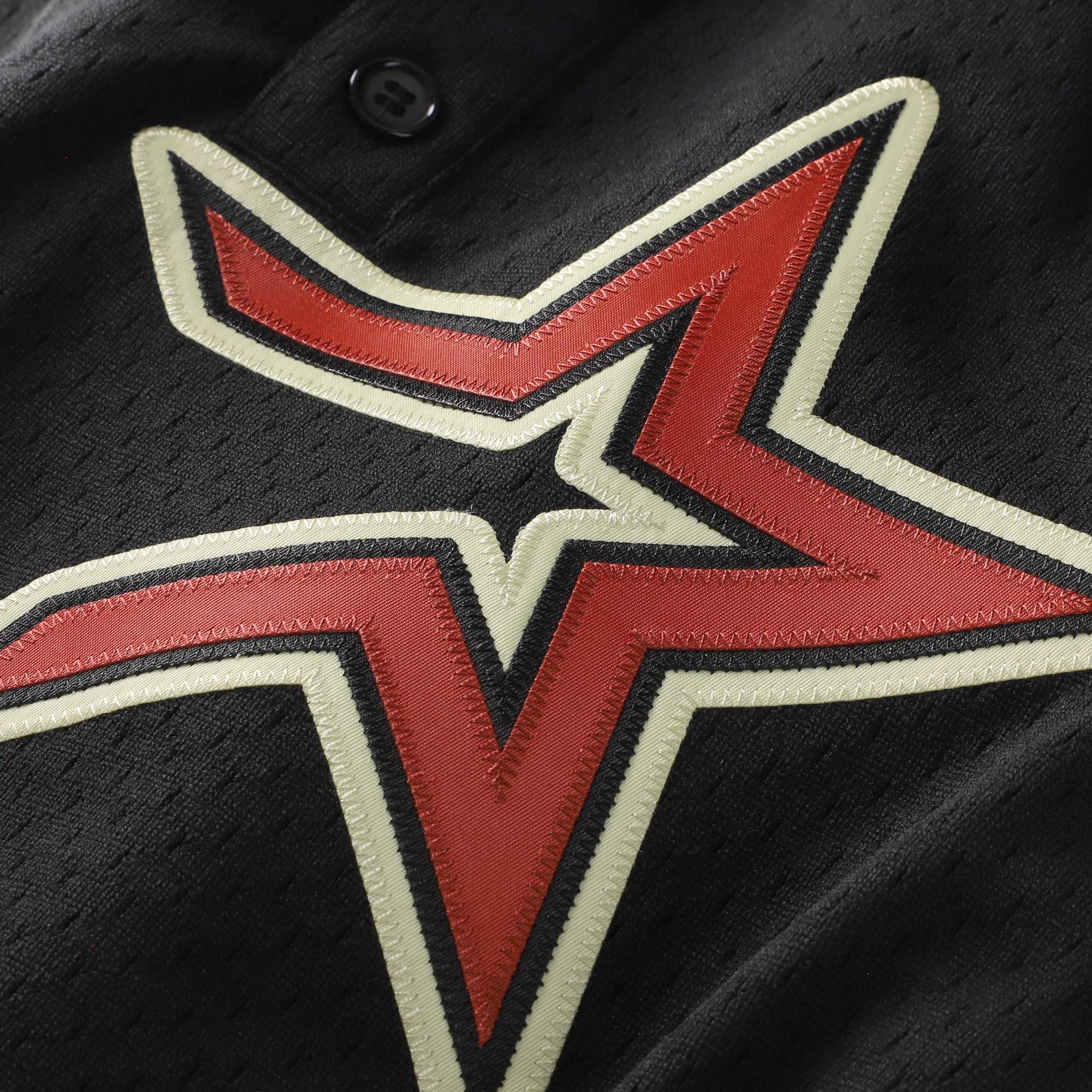 Maillot d'entraînement authentique Mitchell & Ness Jeff Bagwell noir des Astros de Houston pour homme