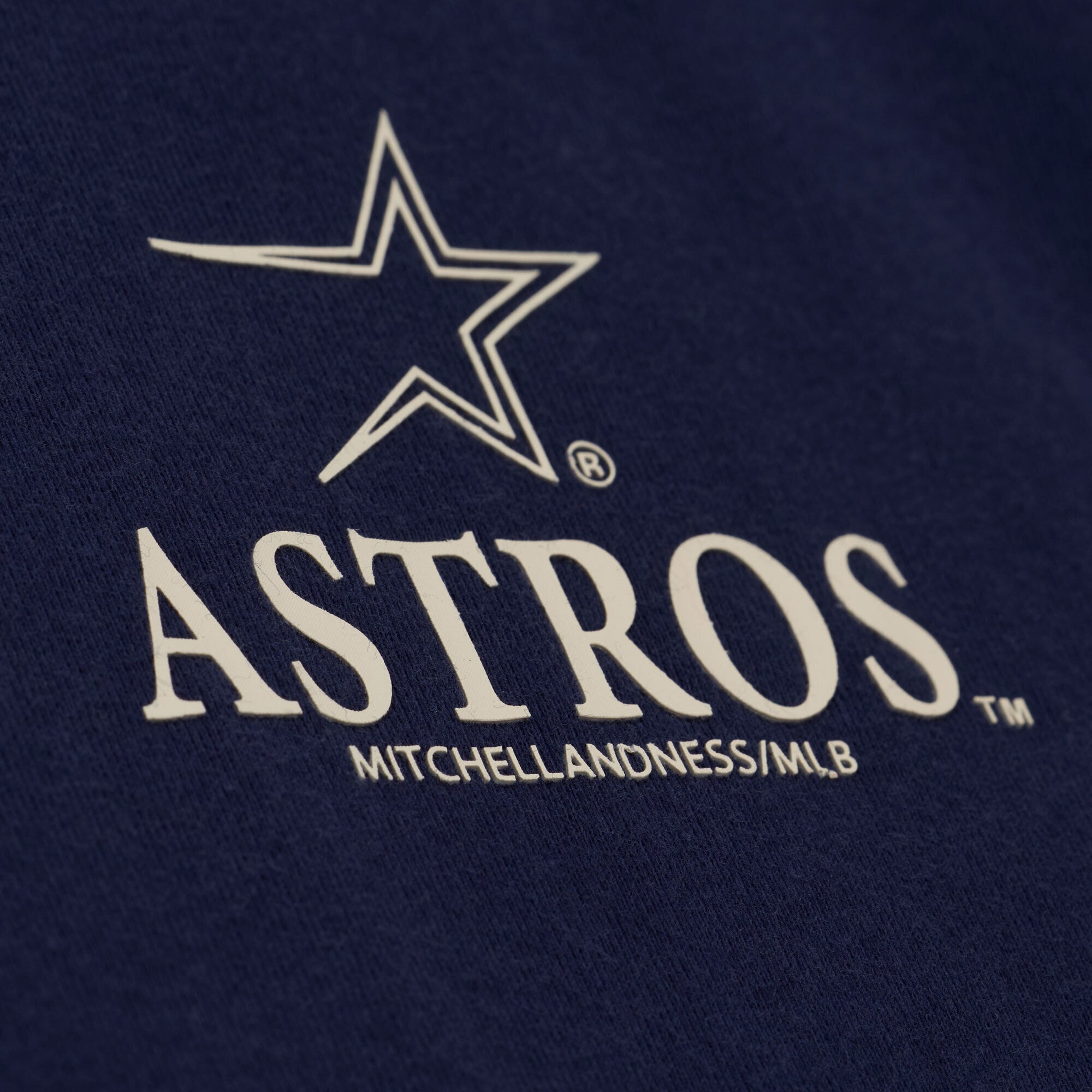 Men's Mitchell & Ness Navy Houston Astros Core Essentials T-Shirt