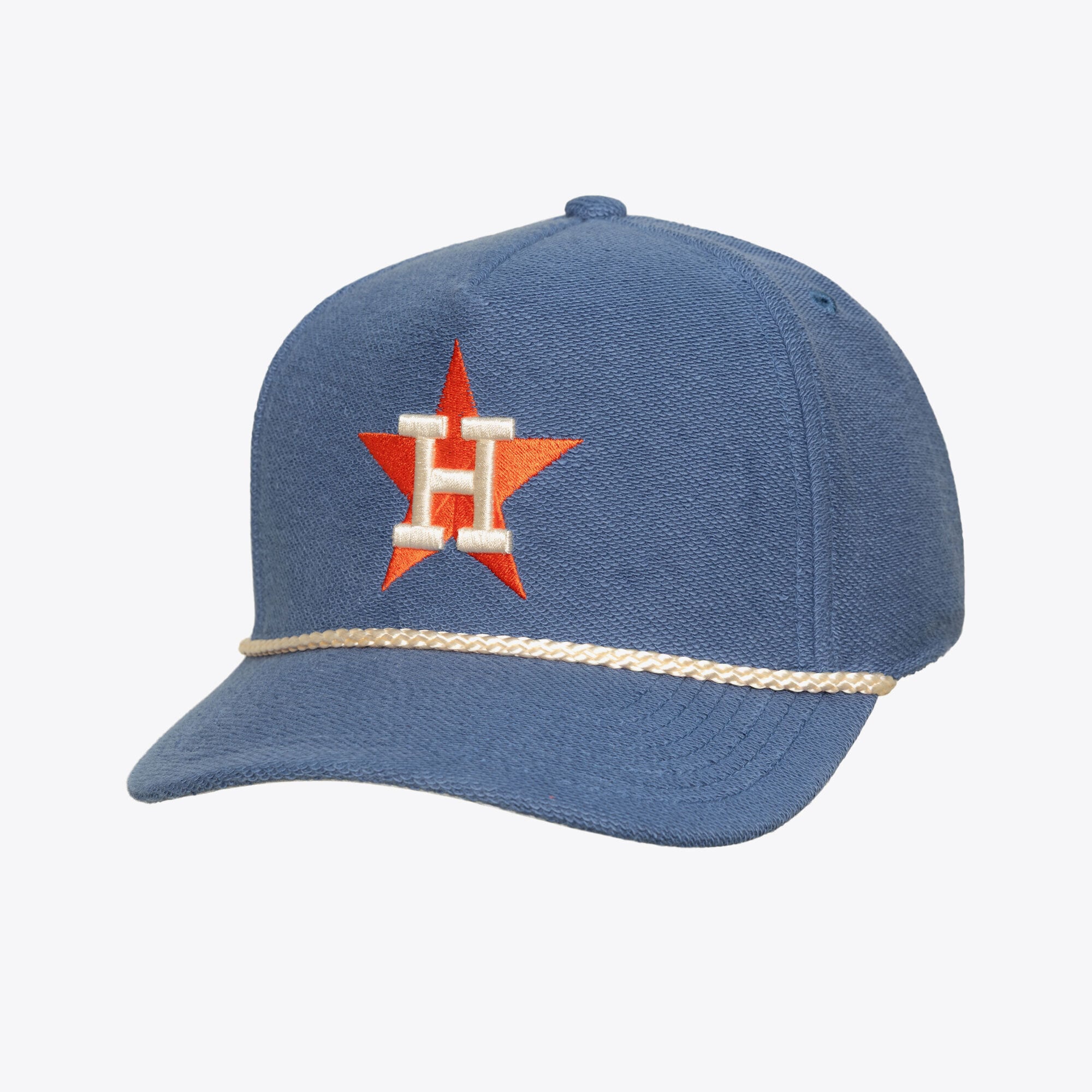 Casquette snapback Mitchell & Ness bleu marine Houston Astros Heritage Hues en molleton français pour homme
