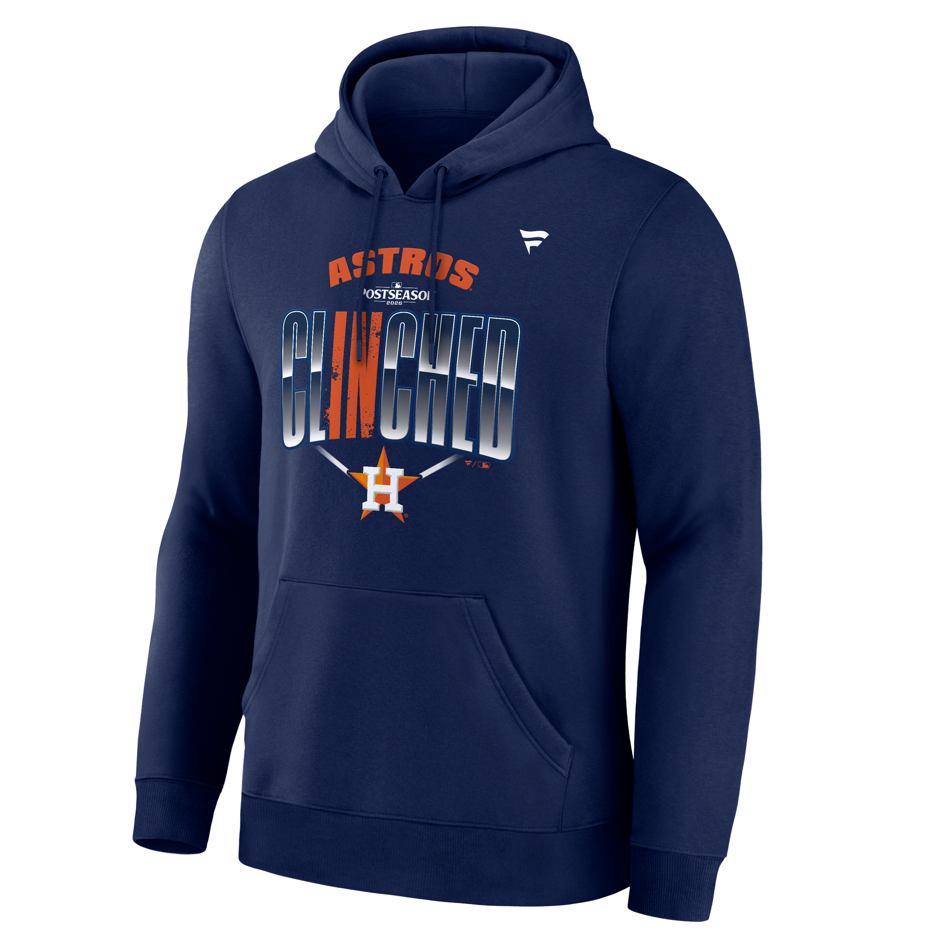 Sweat à capuche bleu marine pour homme, Houston Astros, édition spéciale séries éliminatoires de la MLB 2026