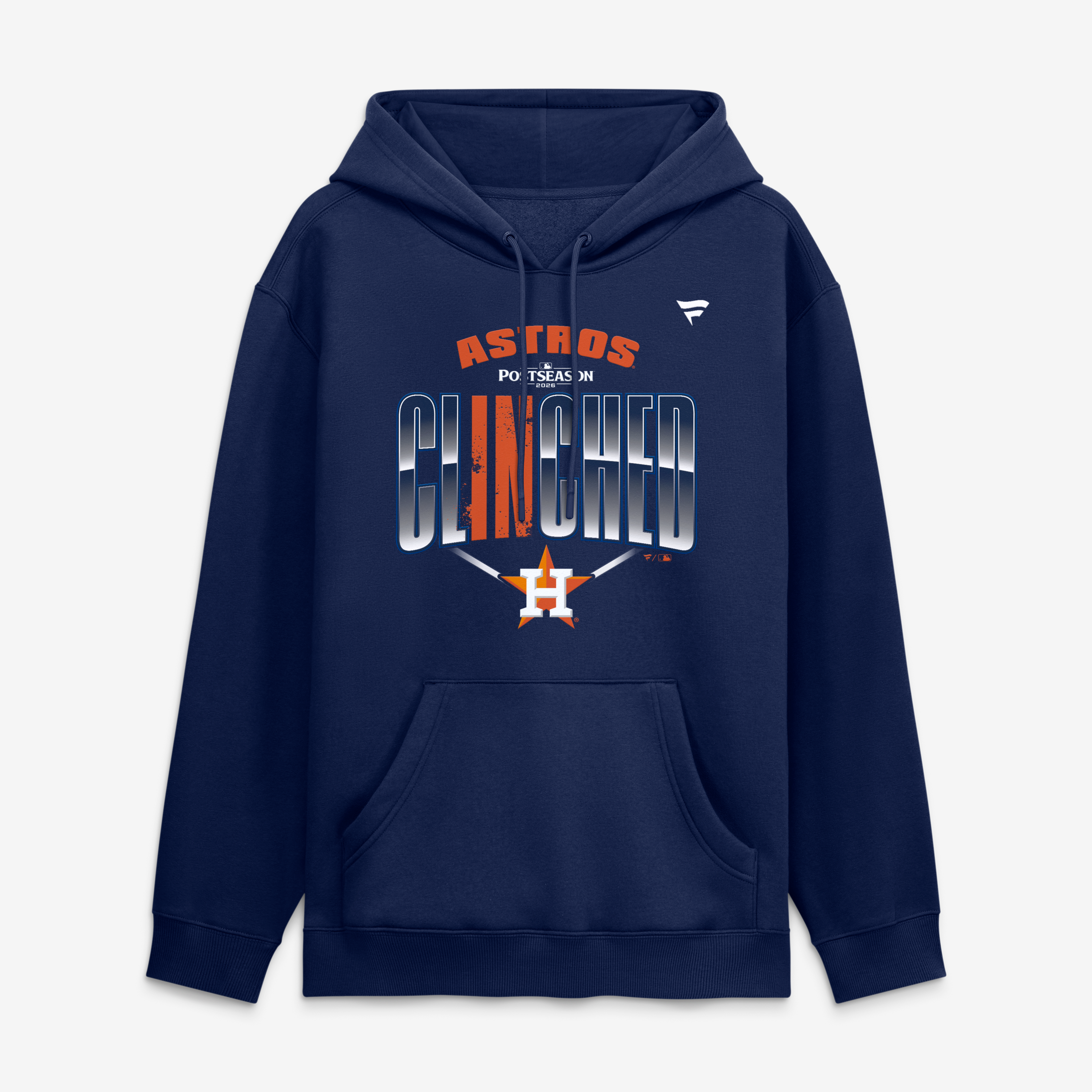 Sweat à capuche bleu marine pour homme, Houston Astros, édition spéciale séries éliminatoires de la MLB 2026