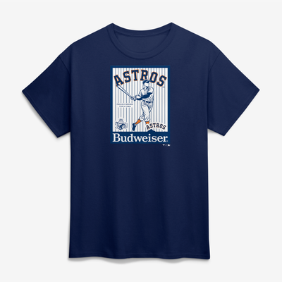 Houston Astros Budweiser T-Shirt - Navy