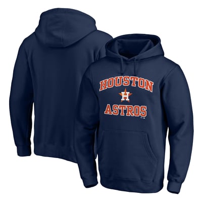 Houston Astros Heart & Soul Pullover Hoodie - Navy