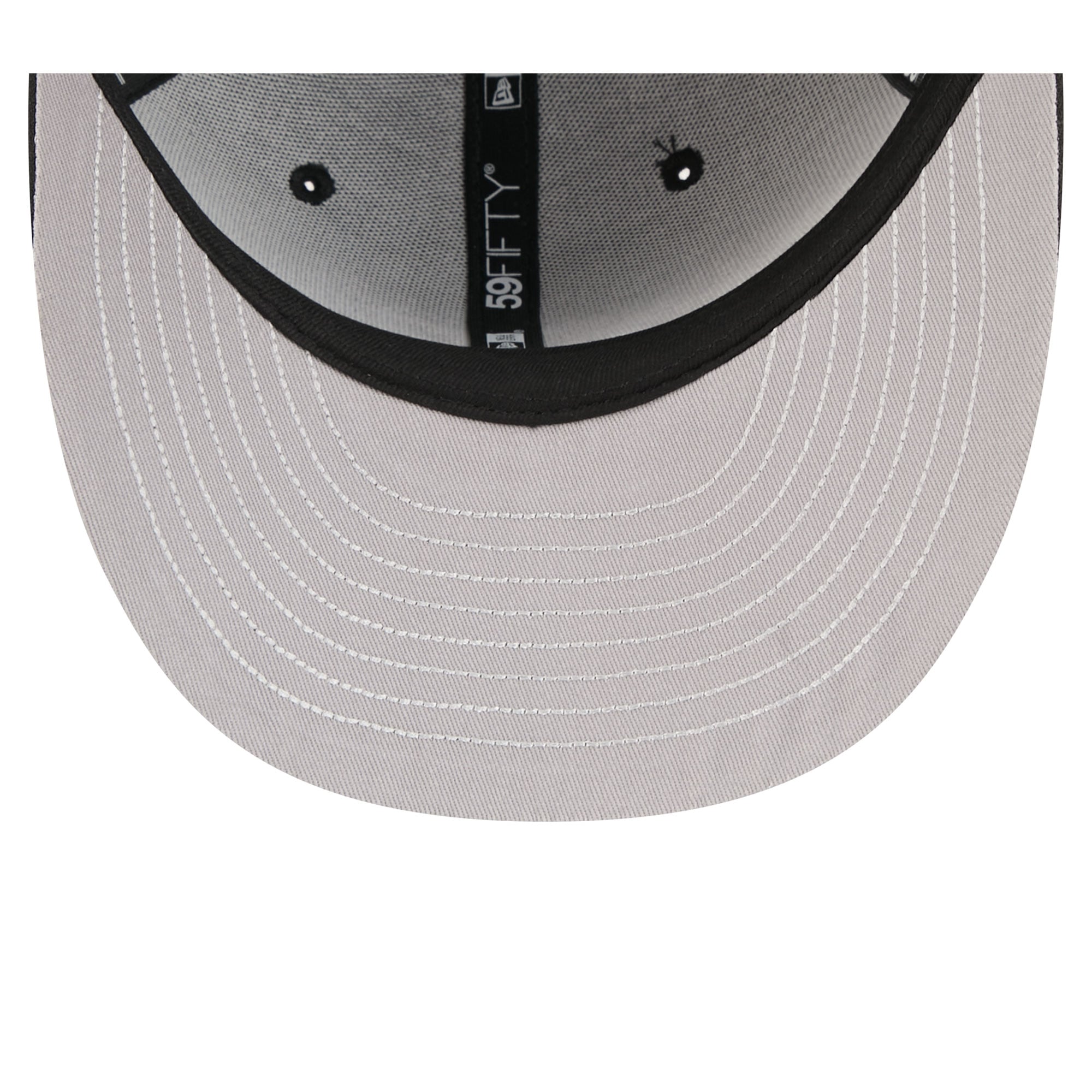 Casquette ajustée New Era 59FIFTY noire pour homme, modèle Americana Houston Astros, aigle à tête blanche.