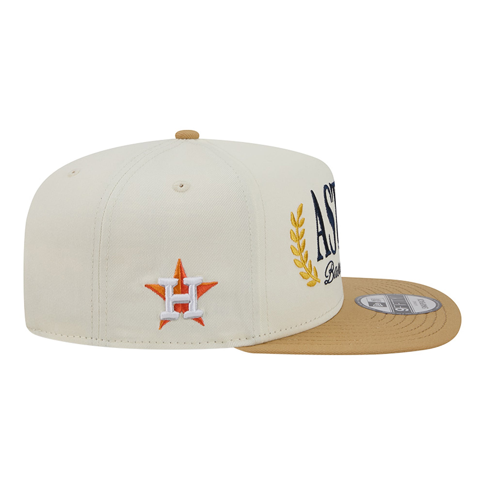 Casquette snapback New Era crème Houston Astros Club 9FIFTY pour homme