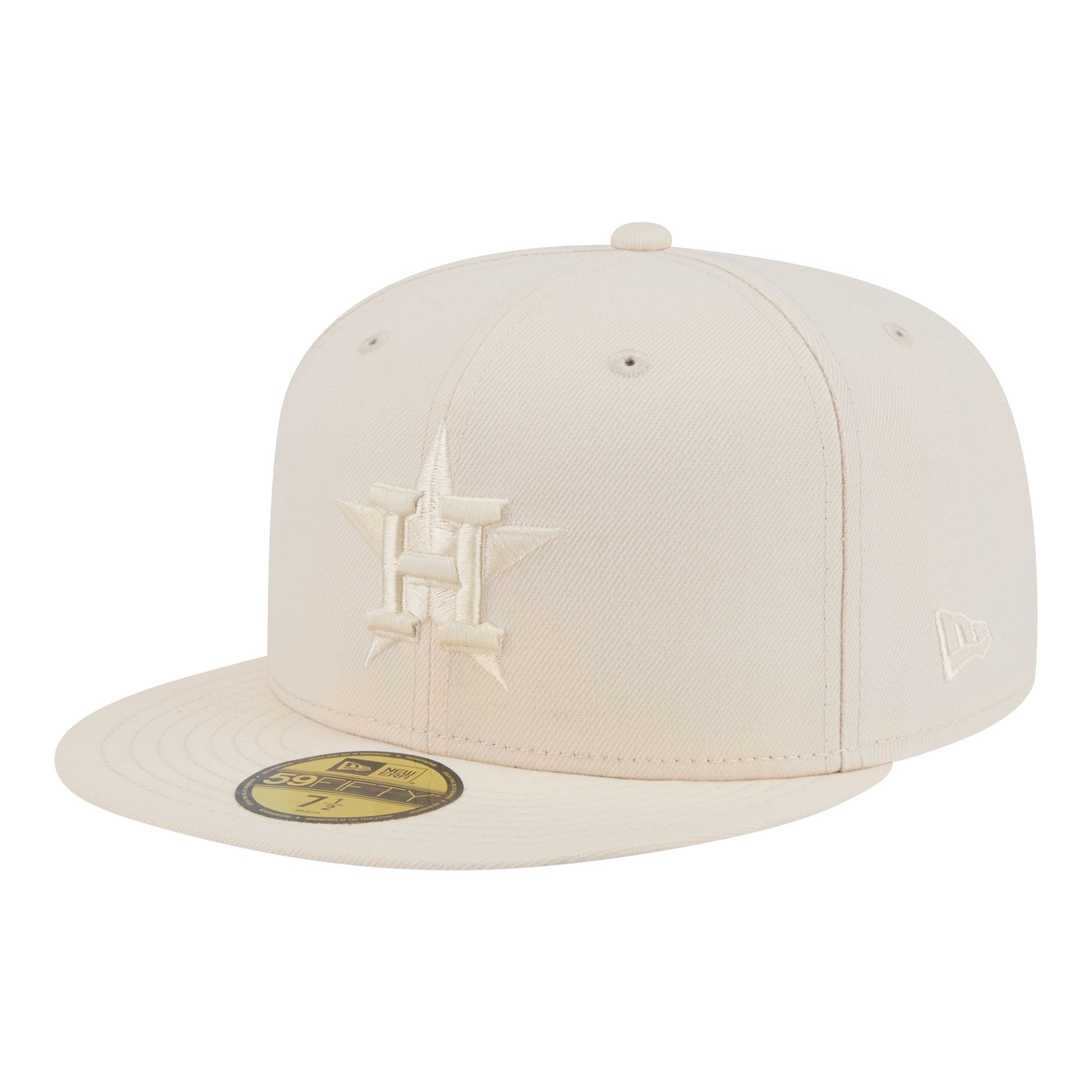 Casquette ajustée New Era crème Houston Astros 59FIFTY pour homme