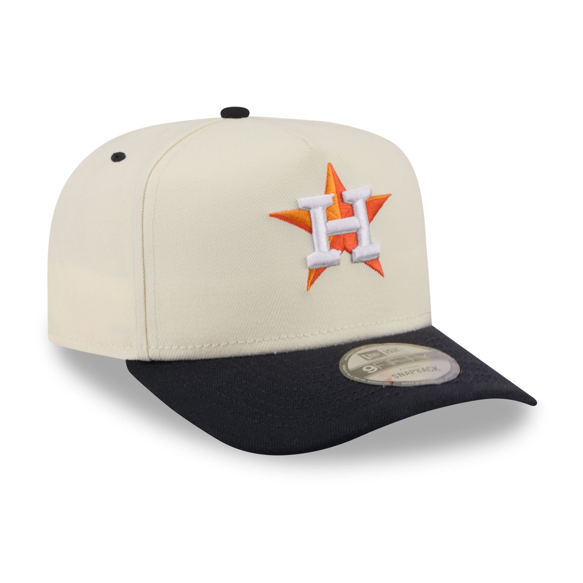 Casquette snapback New Era crème Houston Astros 9FIFTY pour homme