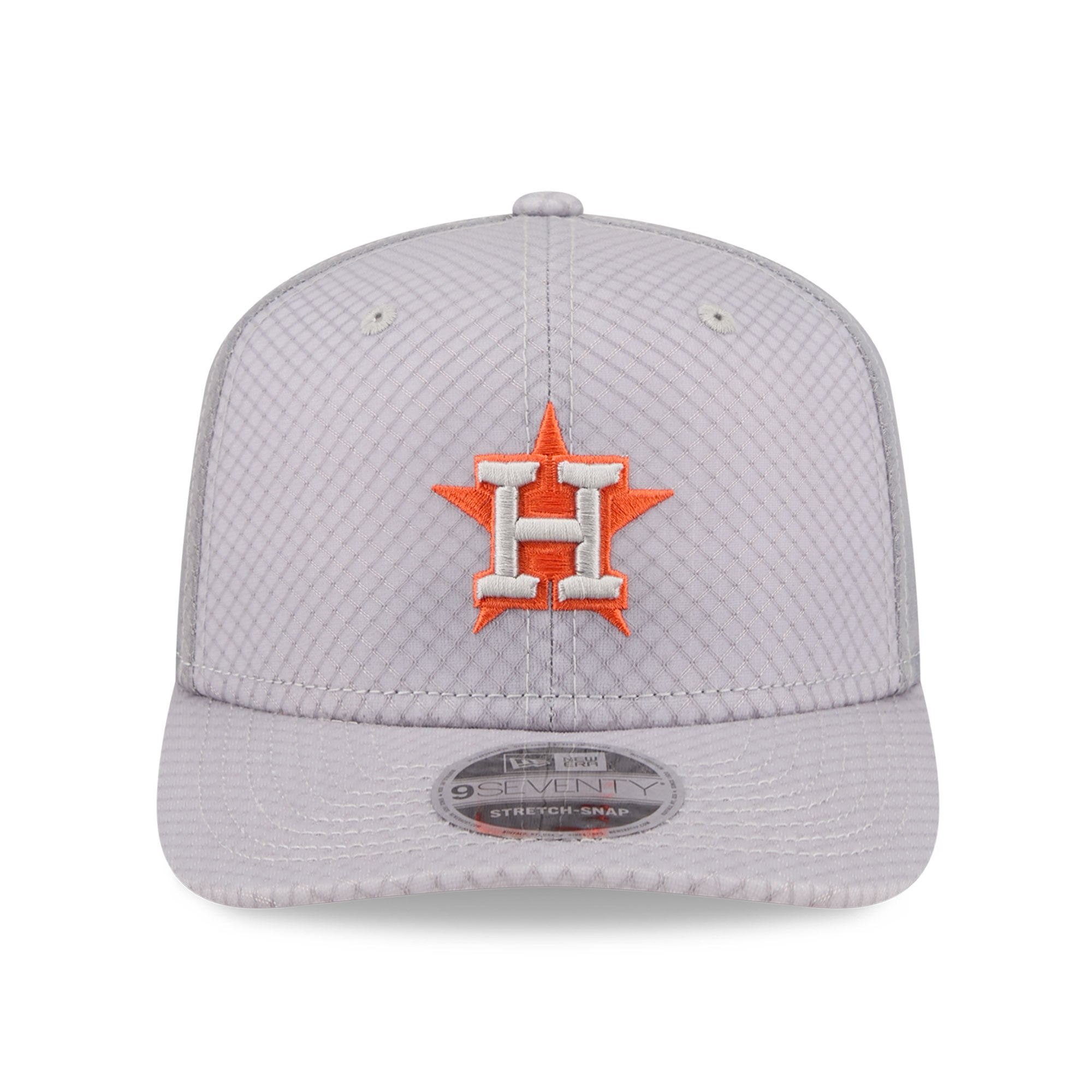 Casquette trucker ajustable New Era grise Houston Astros 9SEVENTY pour homme