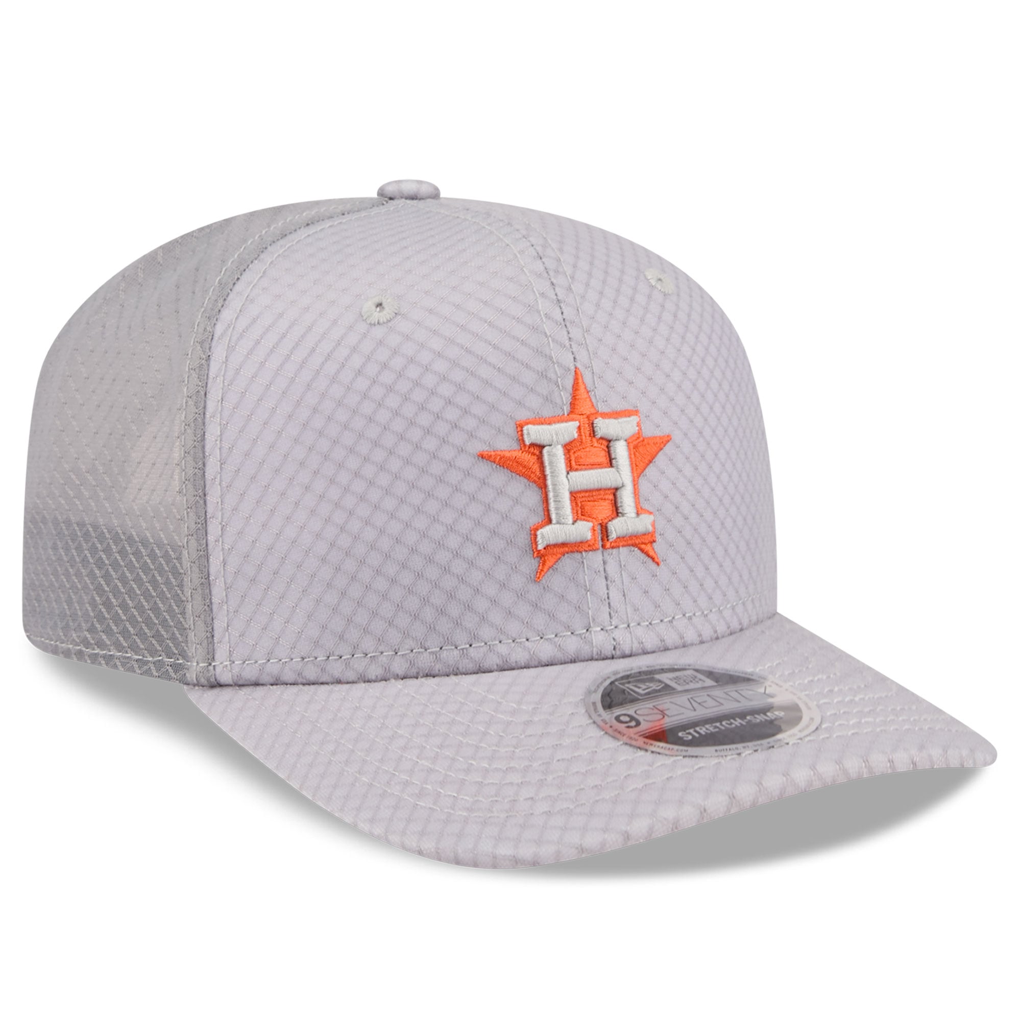 Casquette trucker ajustable New Era grise Houston Astros 9SEVENTY pour homme