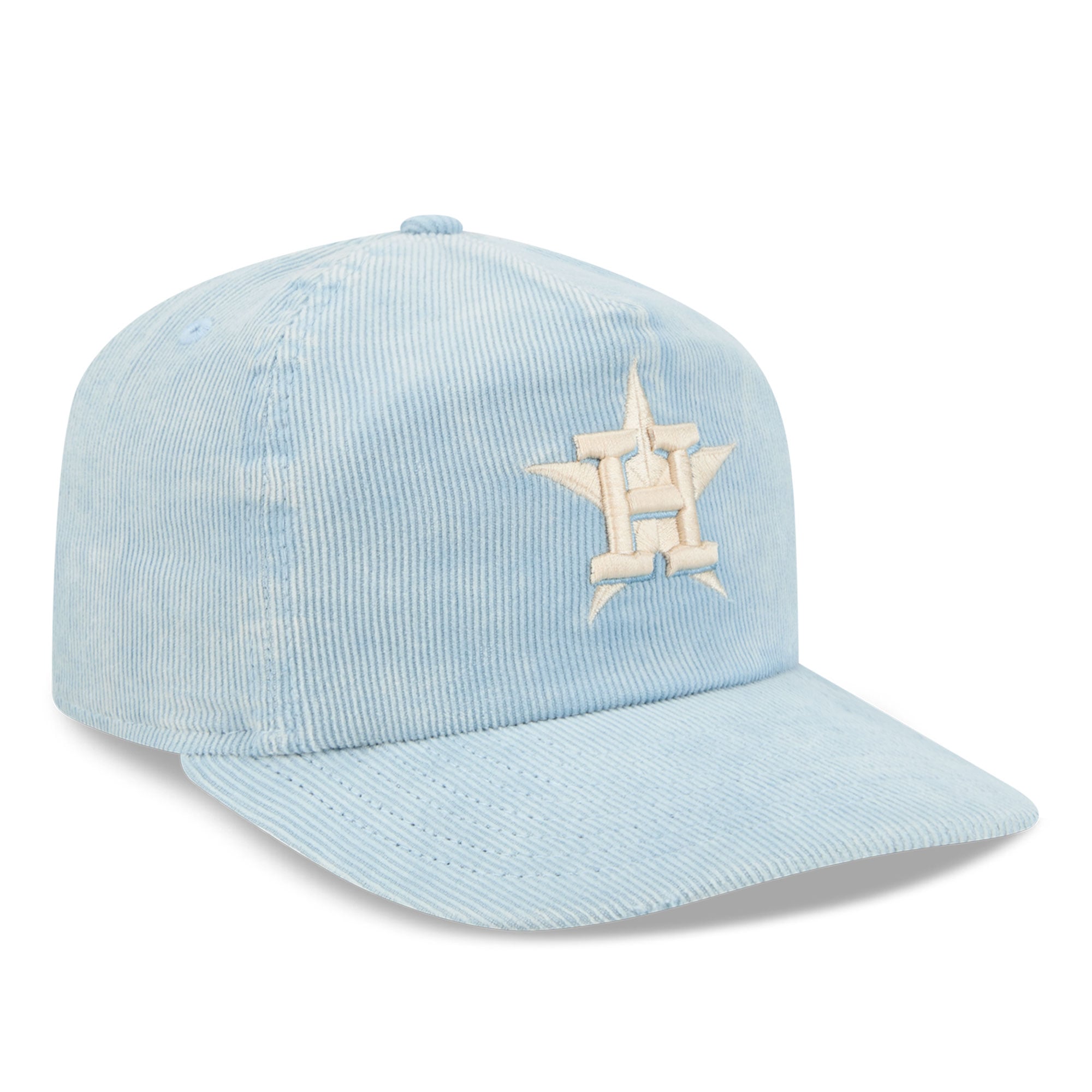 Men's New Era Light Blue Houston Astros Corduroy 19TWENTY Adjustable Hat