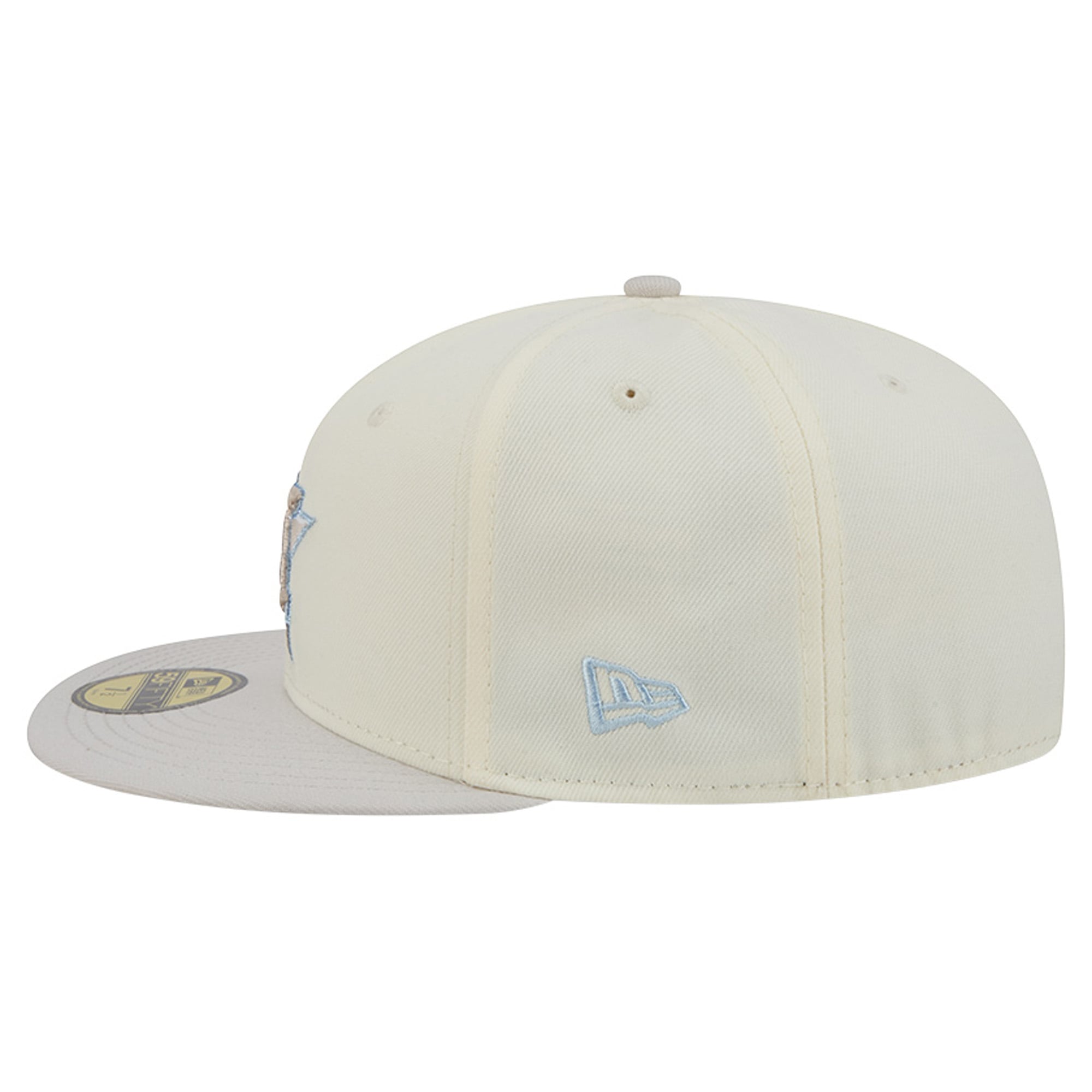 Men's New Era Natural Houston Astros Crisp Equinox World Series 59FIFTY Fitted Hat