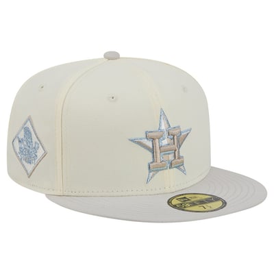  Houston Astros New Era Crisp Equinox World Series 59FIFTY Fitted Hat - Natural