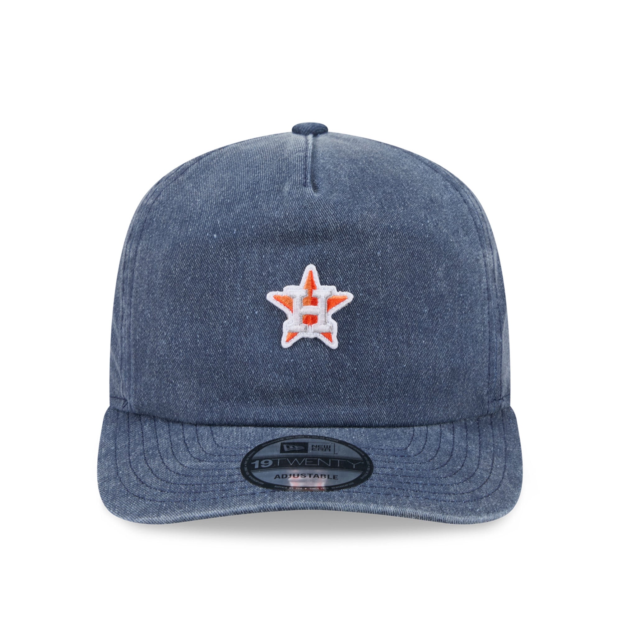 Casquette New Era bleu marine Houston Astros 19TWENTY pour homme, micro-ajustable