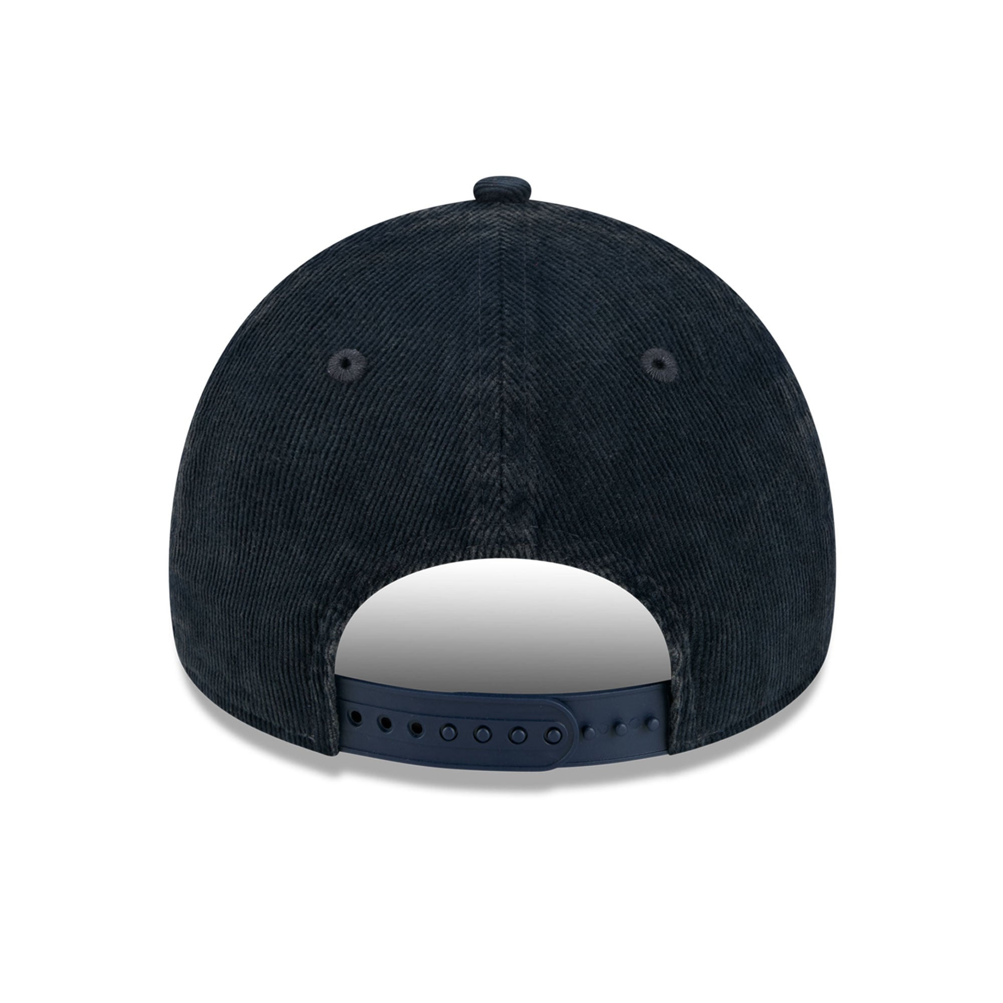 Casquette New Era 9FORTY pour homme, bleu marine, Houston Astros, Série mondiale 2017, patch latéral, velours côtelé ton sur ton.