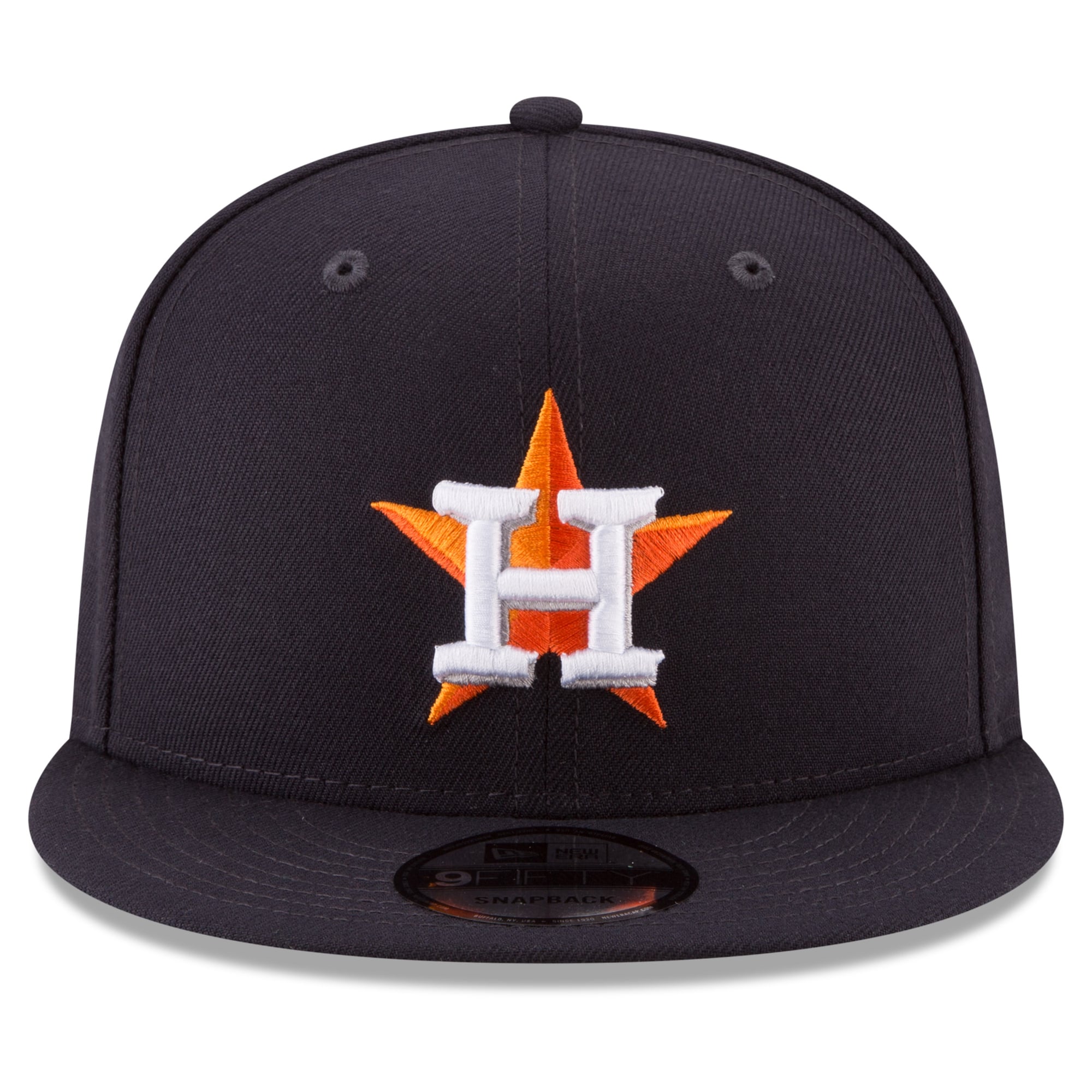 Casquette snapback New Era 9FIFTY pour homme, bleu marine, Houston Astros, écusson latéral des séries éliminatoires de la MLB 2026