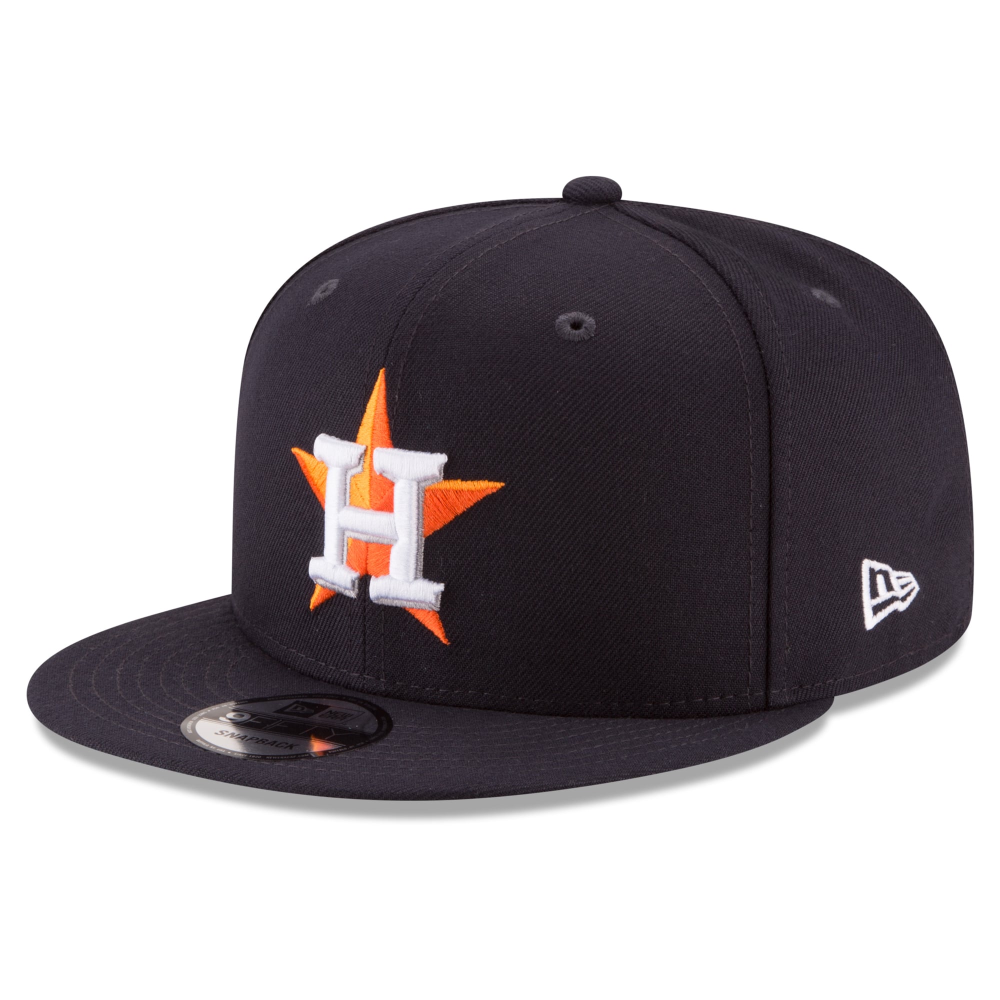 Casquette snapback New Era 9FIFTY pour homme, bleu marine, Houston Astros, écusson latéral des séries éliminatoires de la MLB 2026