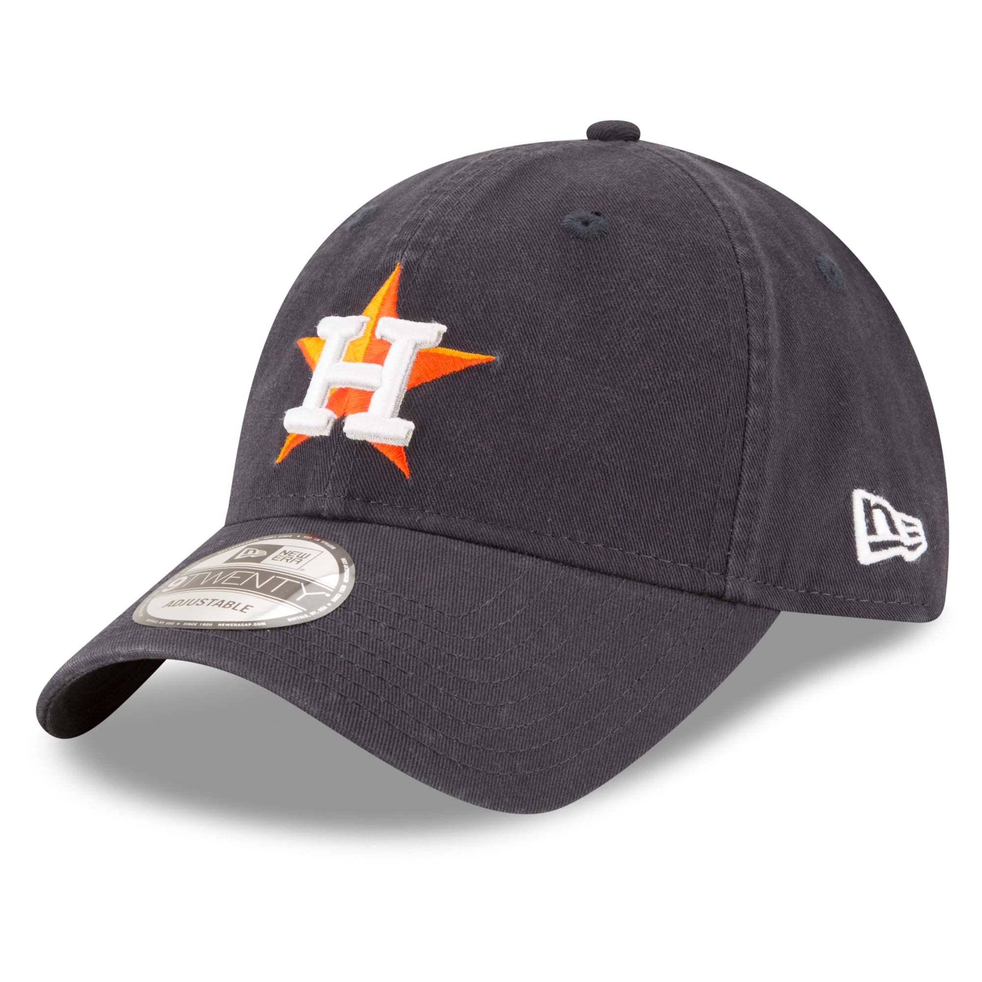 Casquette ajustable New Era bleu marine Houston Astros 2026 MLB Postseason avec écusson latéral 9TWENTY pour homme