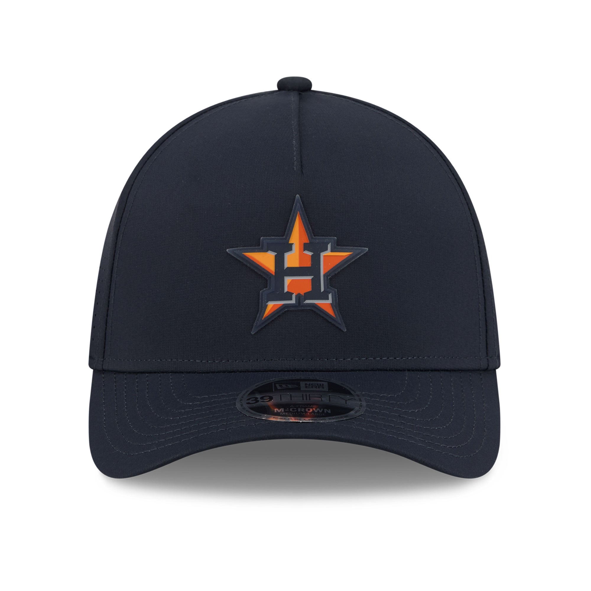 Casquette New Era 39THIRTY Flex bleu marine Houston Astros pour homme