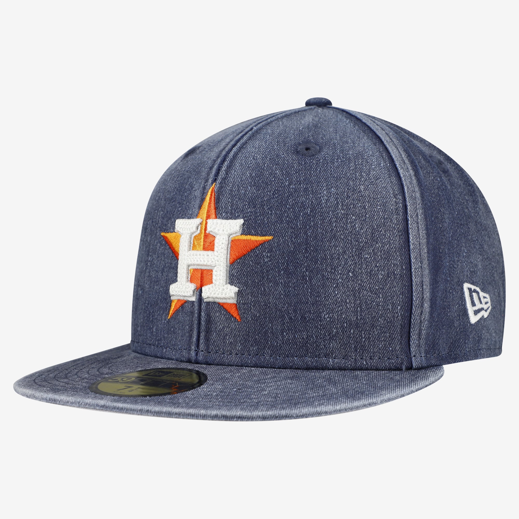 Casquette ajustée New Era 59FIFTY bleu marine pour homme, modèle Houston Astros.
