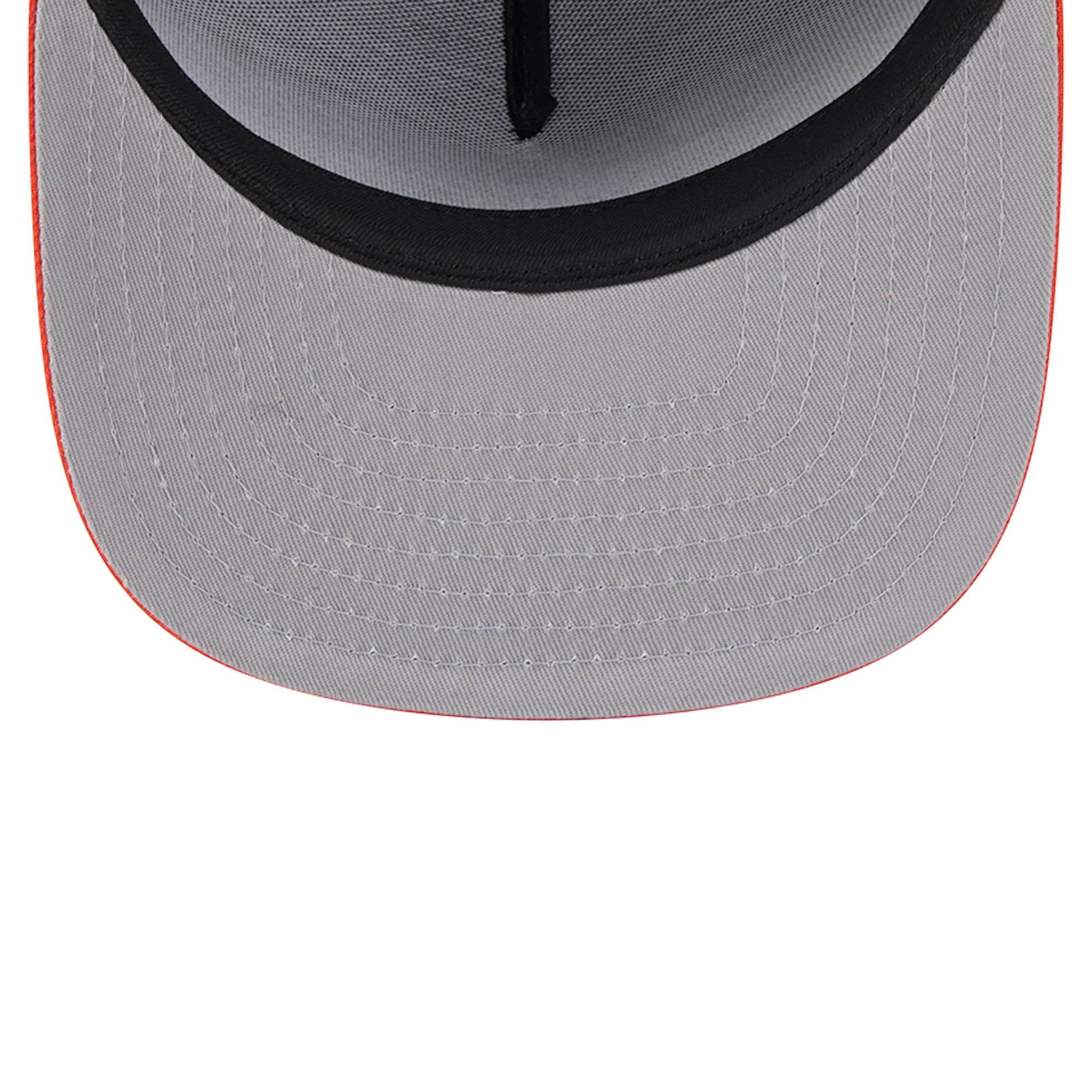Casquette snapback New Era 9FIFTY pour homme, bleu marine/orange, Houston Astros, en chenille dégradée, style A-Frame.