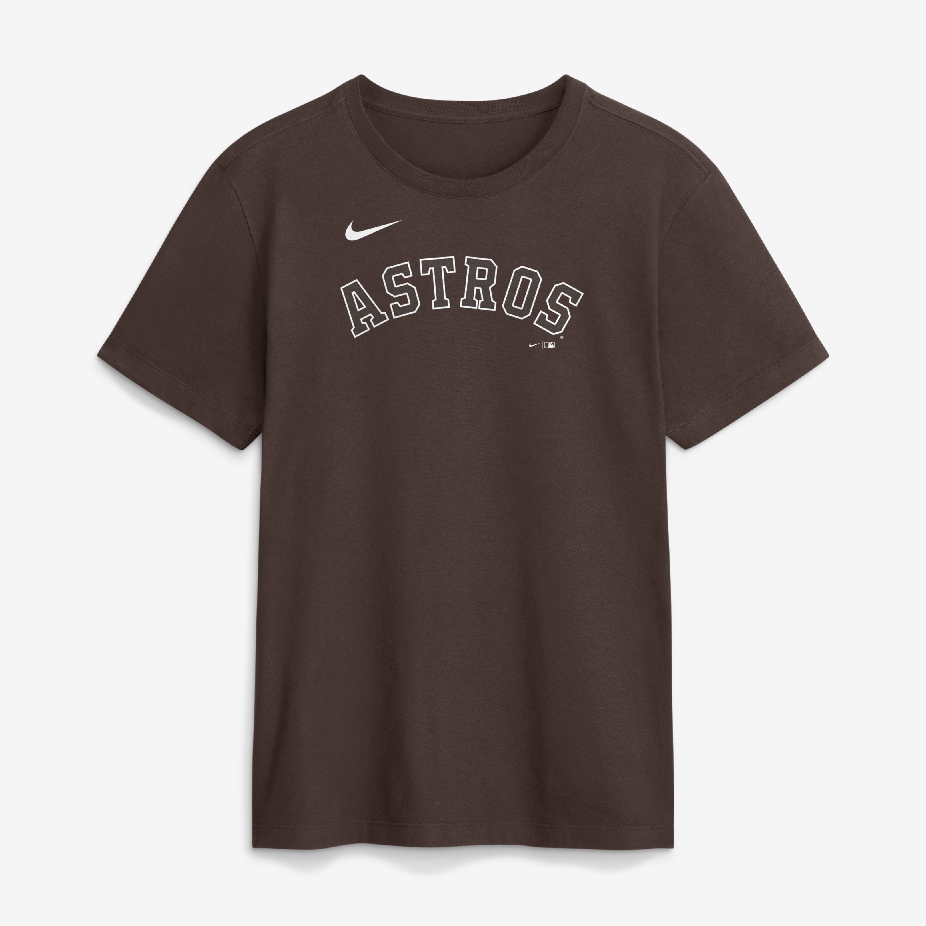 T-shirt Nike Core Cinder marron pour homme, Houston Astros
