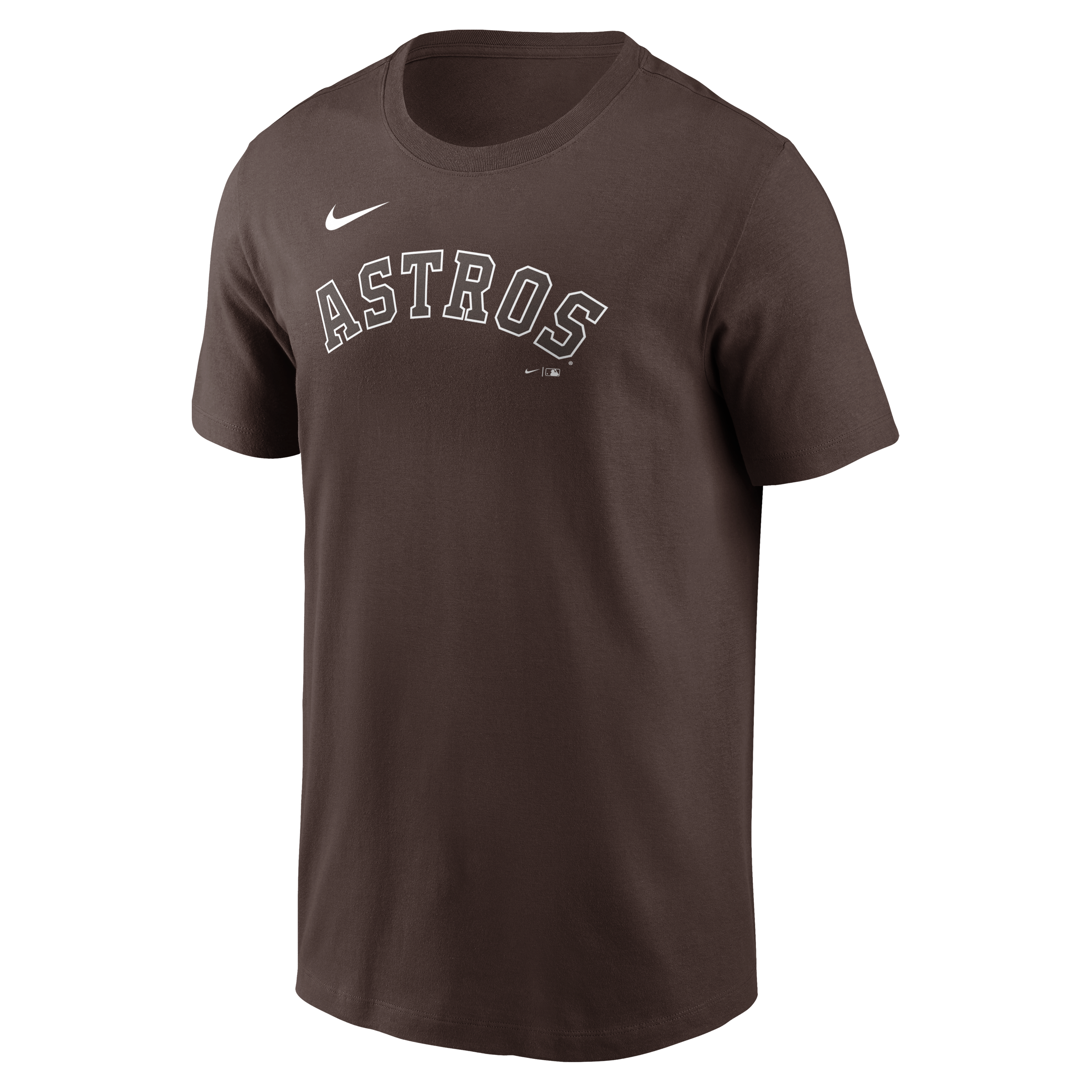 T-shirt Nike Core Cinder marron pour homme, Houston Astros